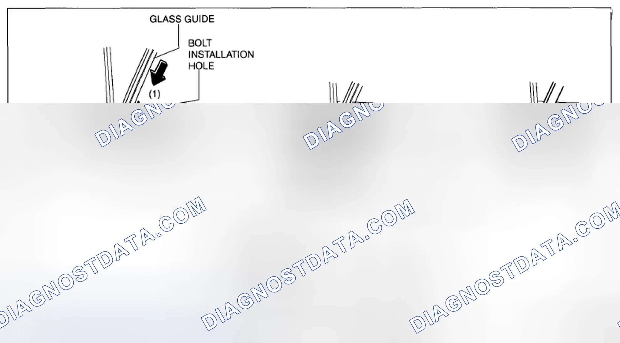 Scheme 20: Glass Guide Installation Note