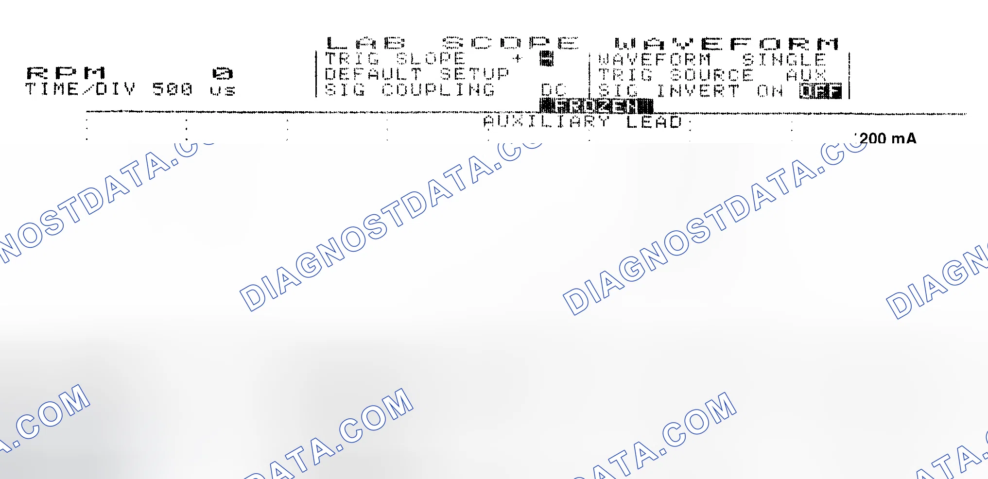 Scheme 17: Single Injector w/Normal Current Flow - Current Pattern
