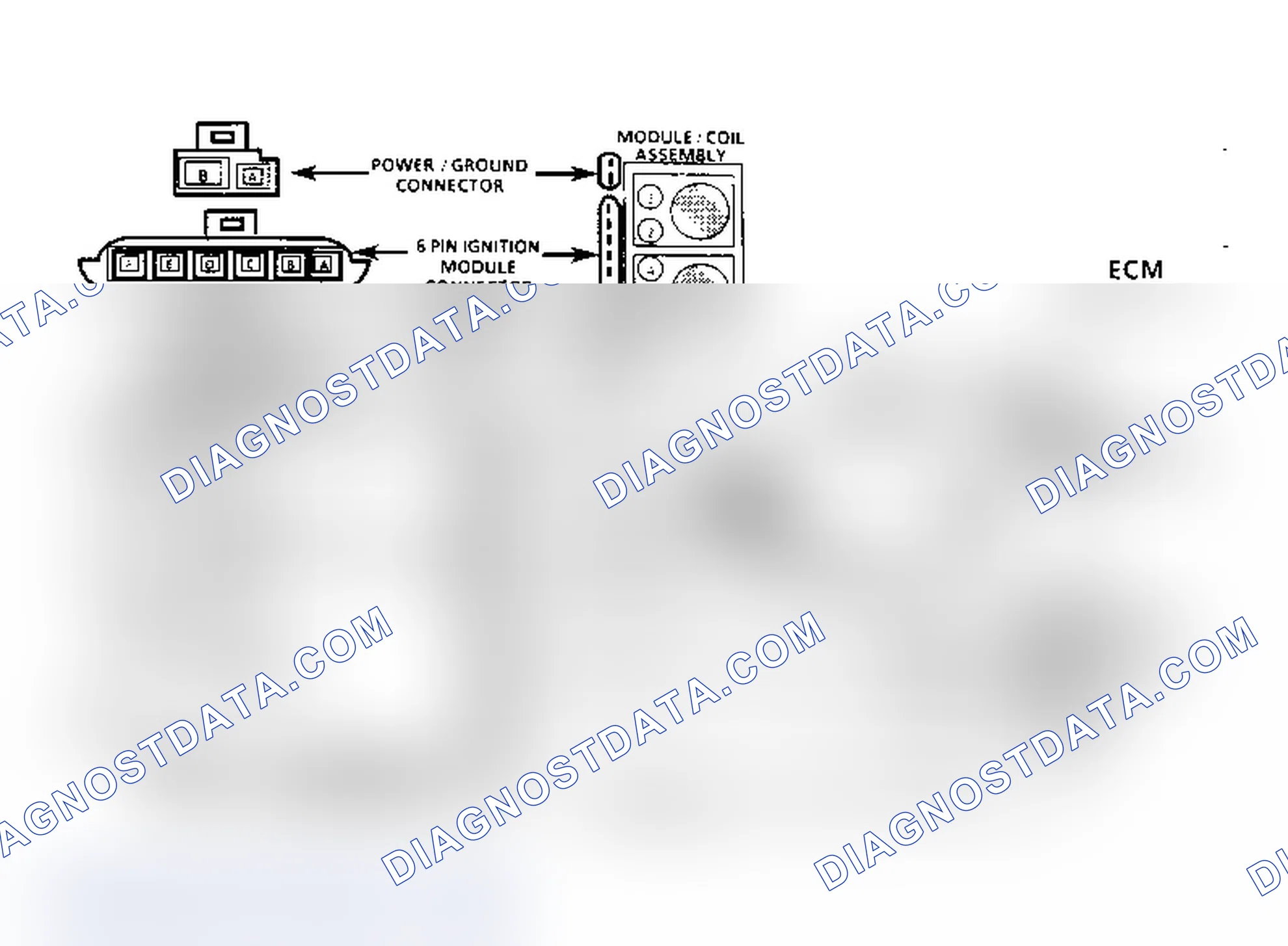 Scheme 93: Chart C4D-1, Schematic - DIS Misfire At Idle