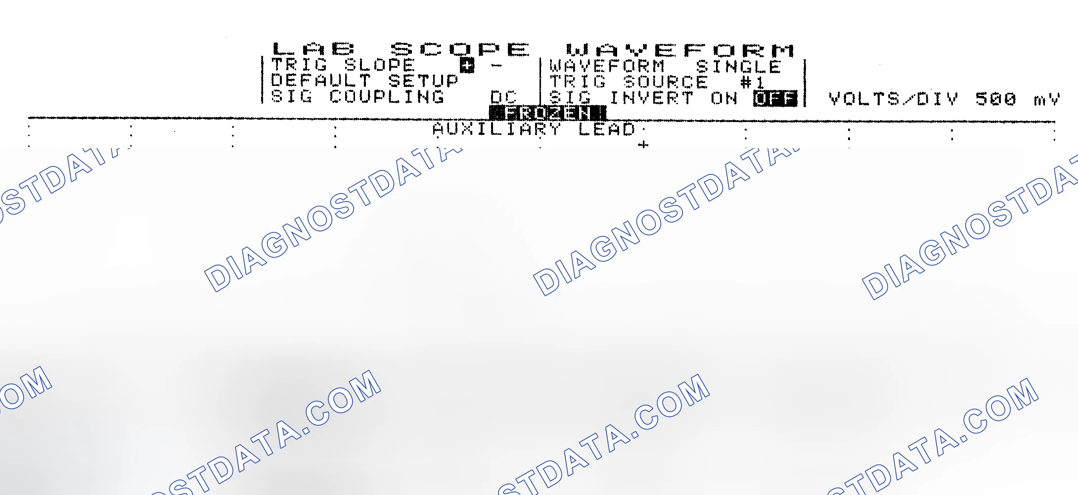 Scheme 10: Single Injector w/Excessive Current Flow - Current Pattern