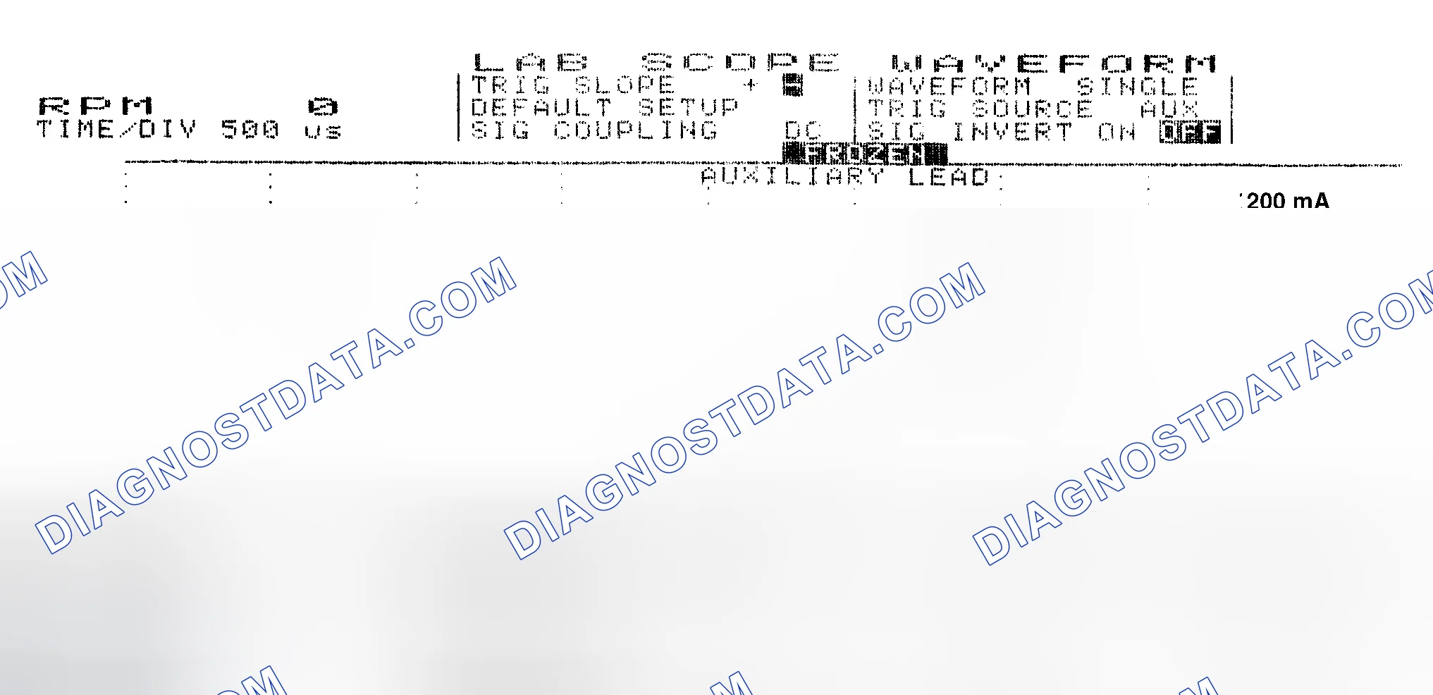 Scheme 17: Single Injector w/Normal Current Flow - Current Pattern