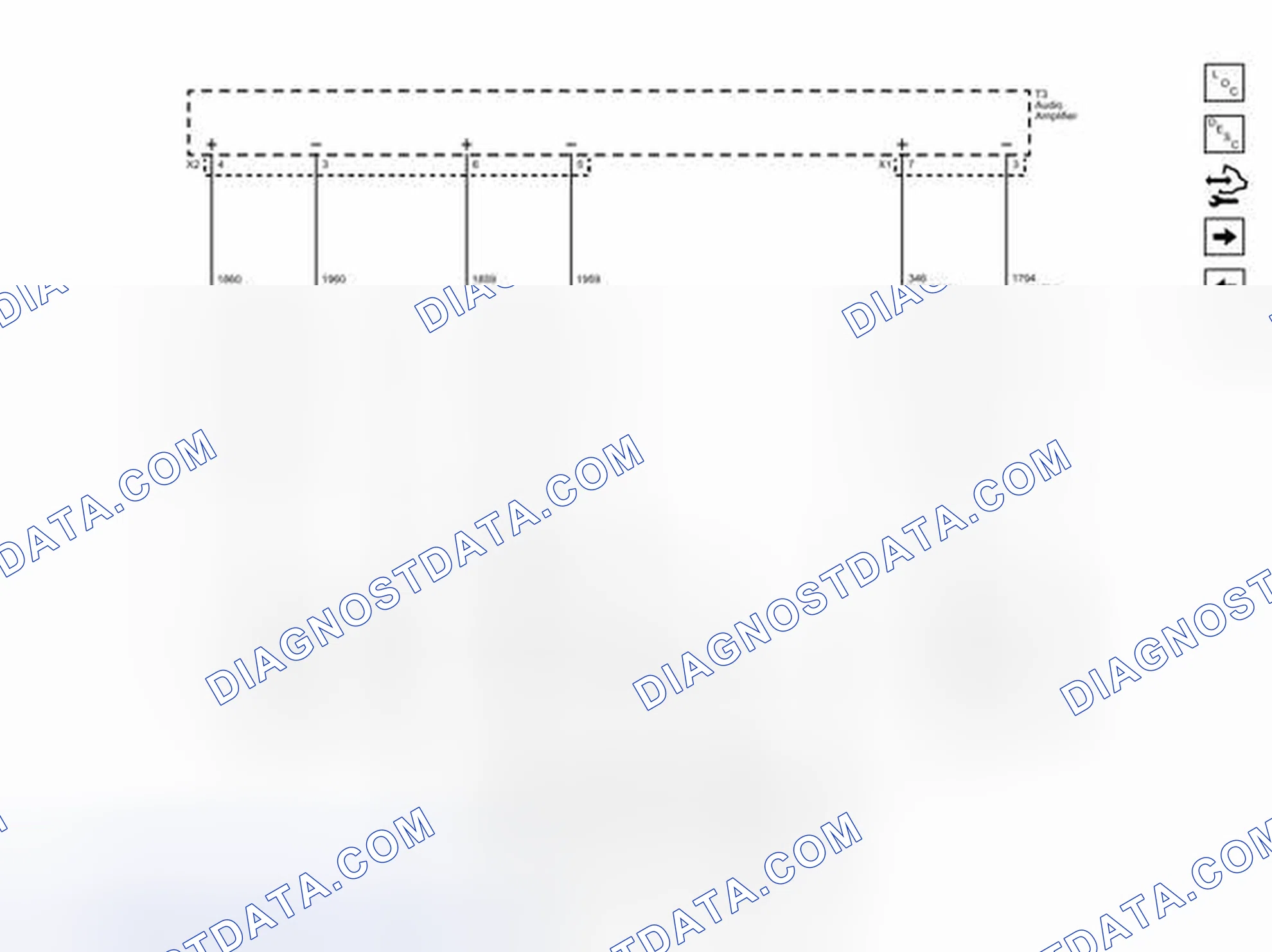 Scheme 8: Speakers - Except Door and A-Pillar (UQA or UQS)