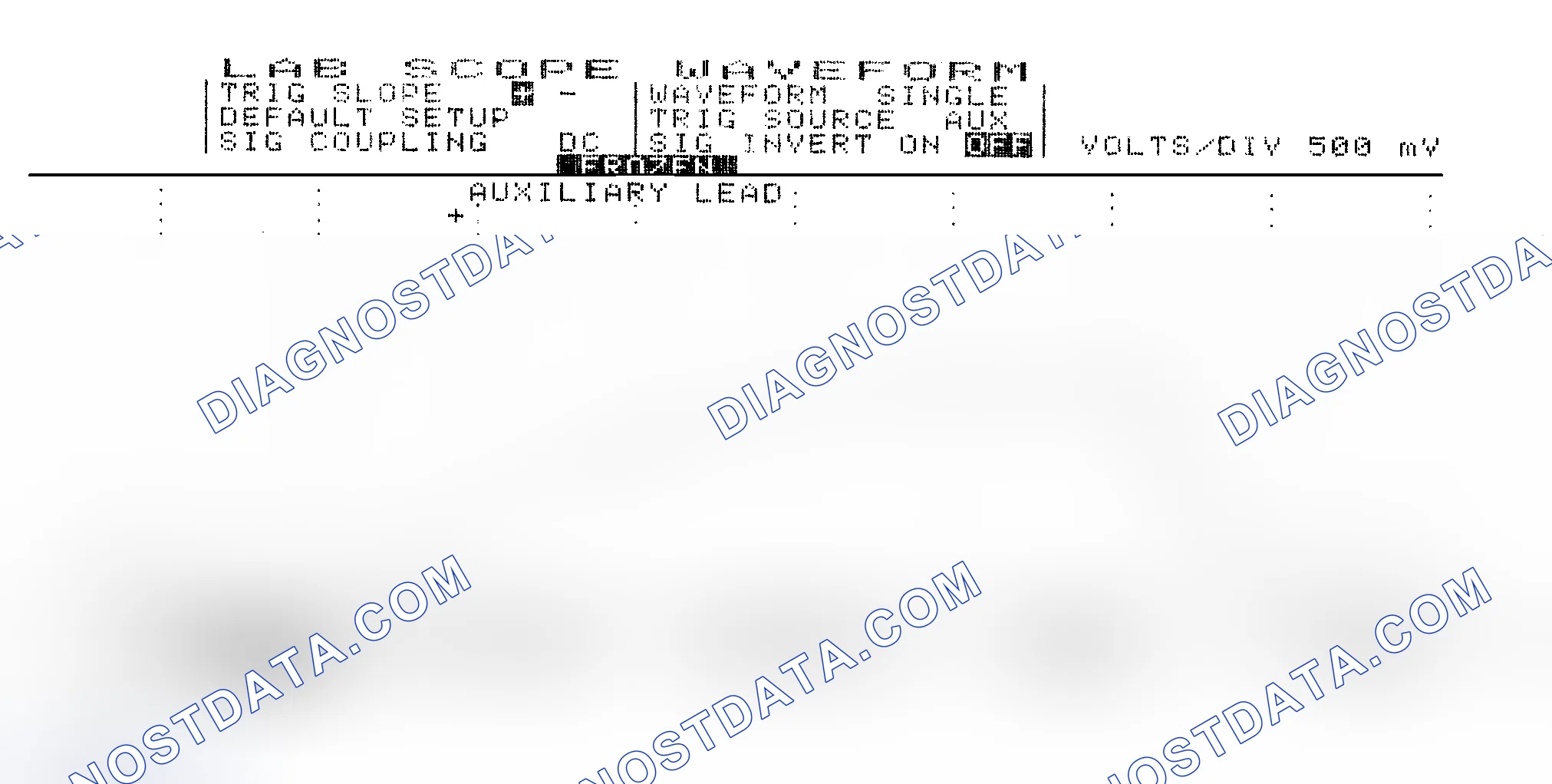 Scheme 14: Single Injector w/Excessive Current Flow - Current Pattern