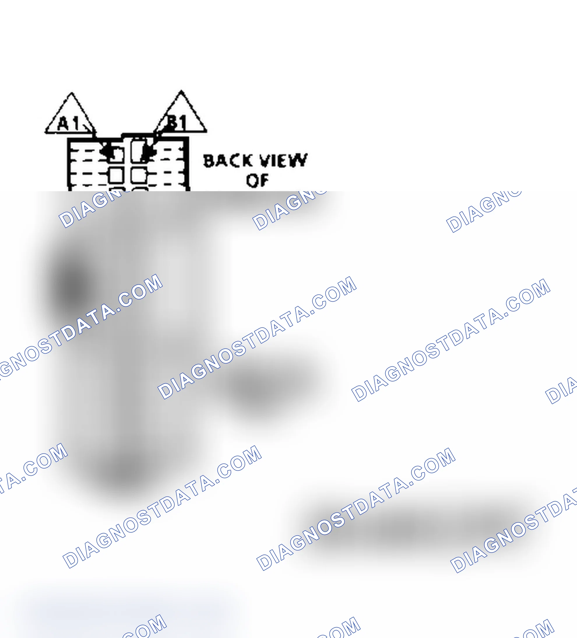 Scheme 4: VCM Terminal A-B Connector - Red (2 Of 4) ("C" & "K" Series 4.3L, 5.0L & 5.7L With 4L60-E A/T)