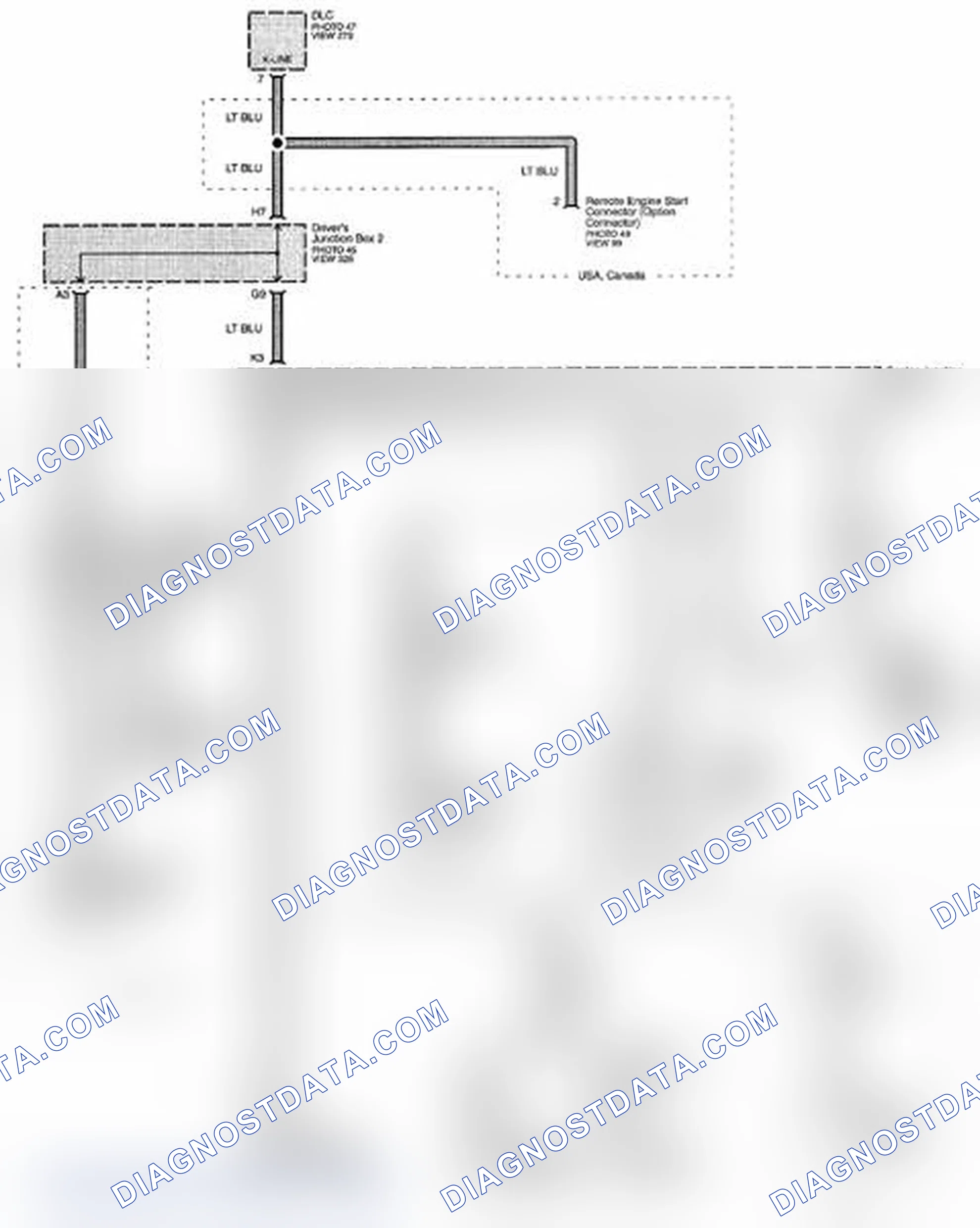 Scheme 292: Multiplex Integrated Control System Circuit Diagram - K-line Communication Line (Page 50-10)
