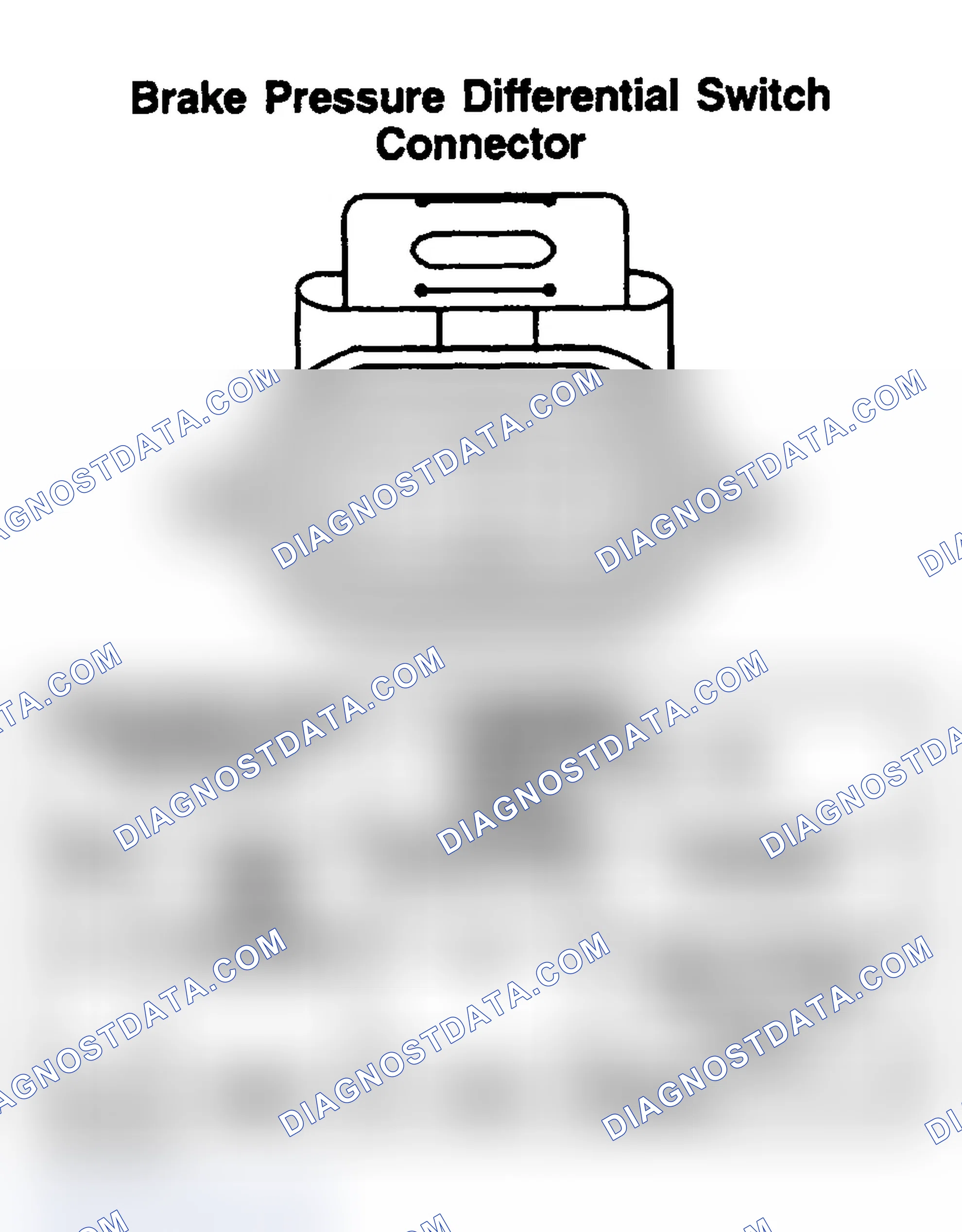 Scheme 128: BRAKE PRESSURE DIFFERENTIAL SWITCH