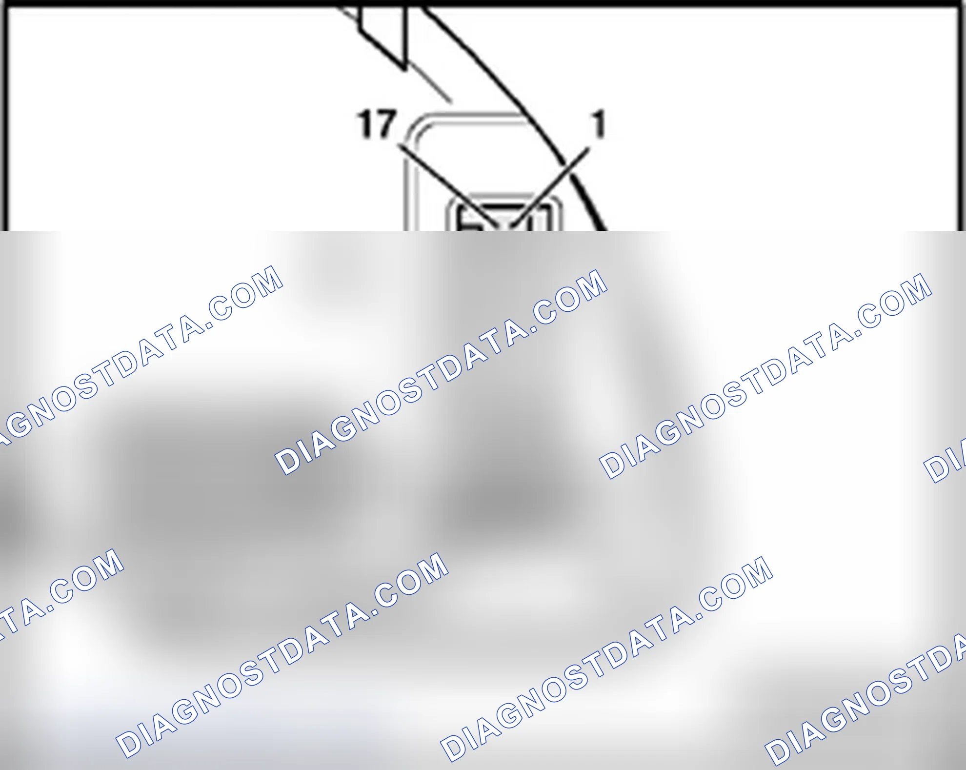 Scheme 126: Instrument cluster multi-pin connector assignments