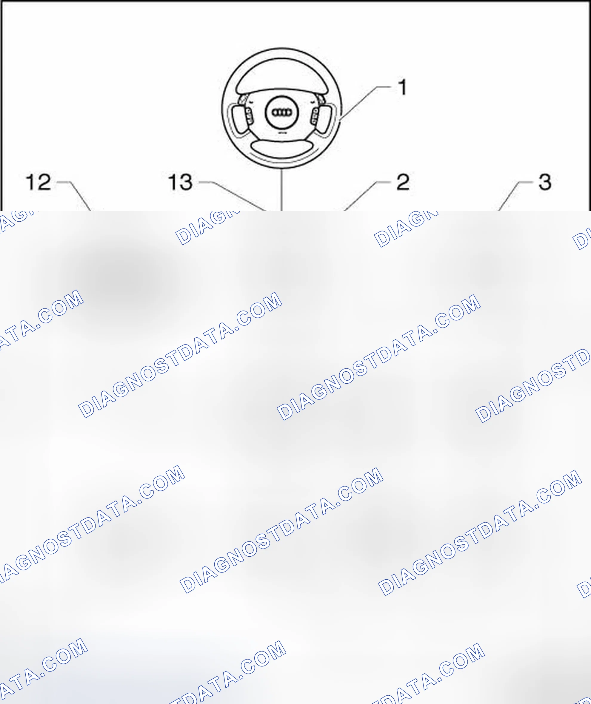 Scheme 42: MULTIFUNCTION STEERING WHEEL OVERVIEW