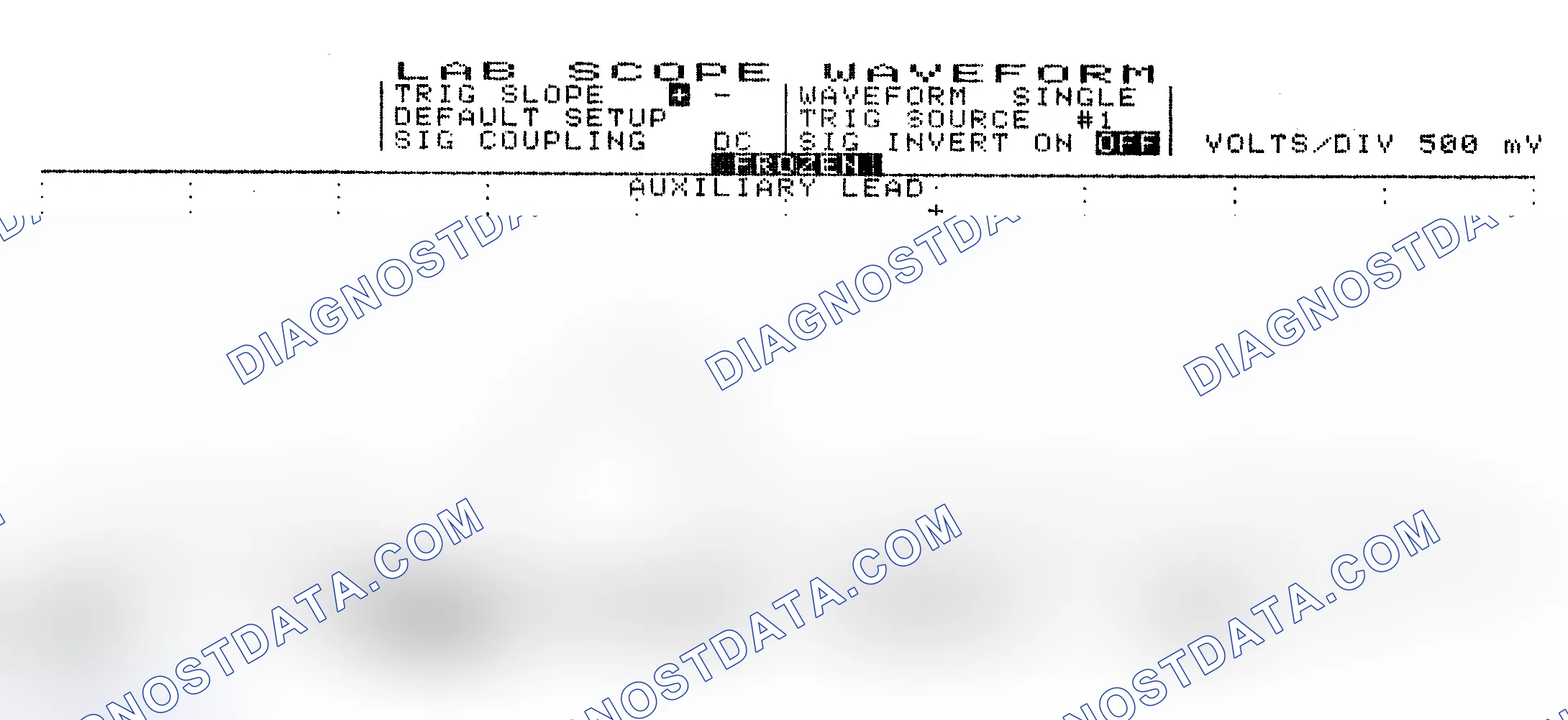 Scheme 10: Single Injector w/Excessive Current Flow - Current Pattern