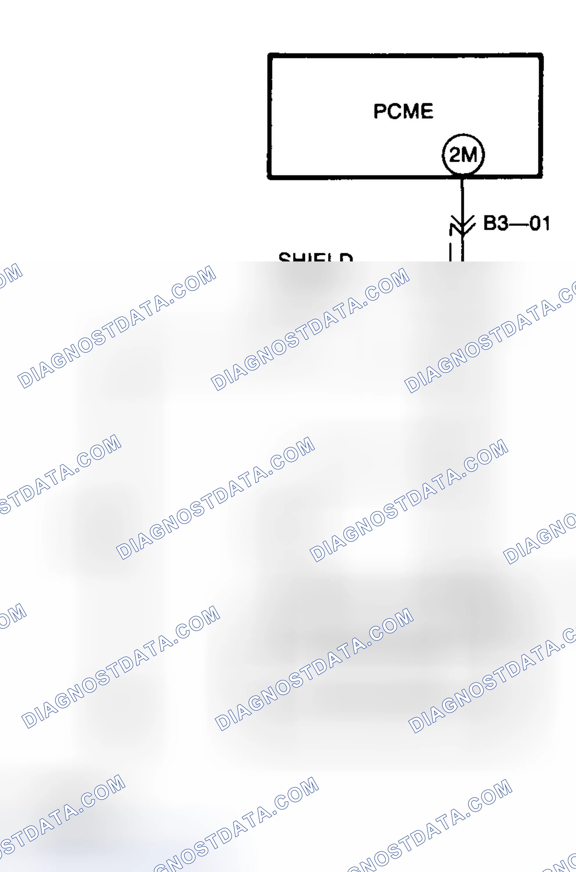 Scheme 44: Trouble Code No. 5 Schematic (Knock Sensor)