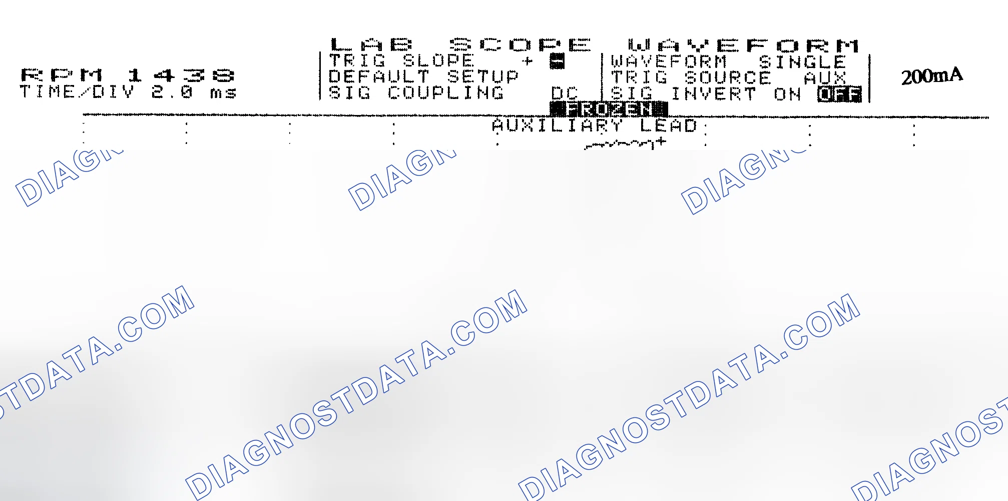 Scheme 15: Single Injector w/Normal Current Flow - Current Pattern