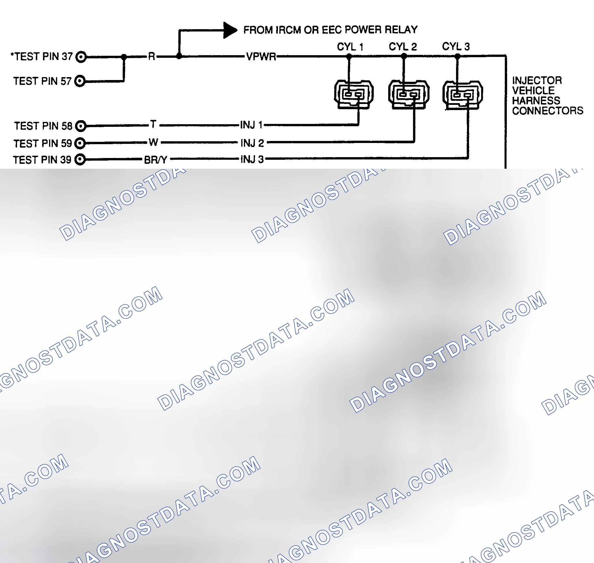 Scheme 50: Test Schematic (2.3L OHC)
