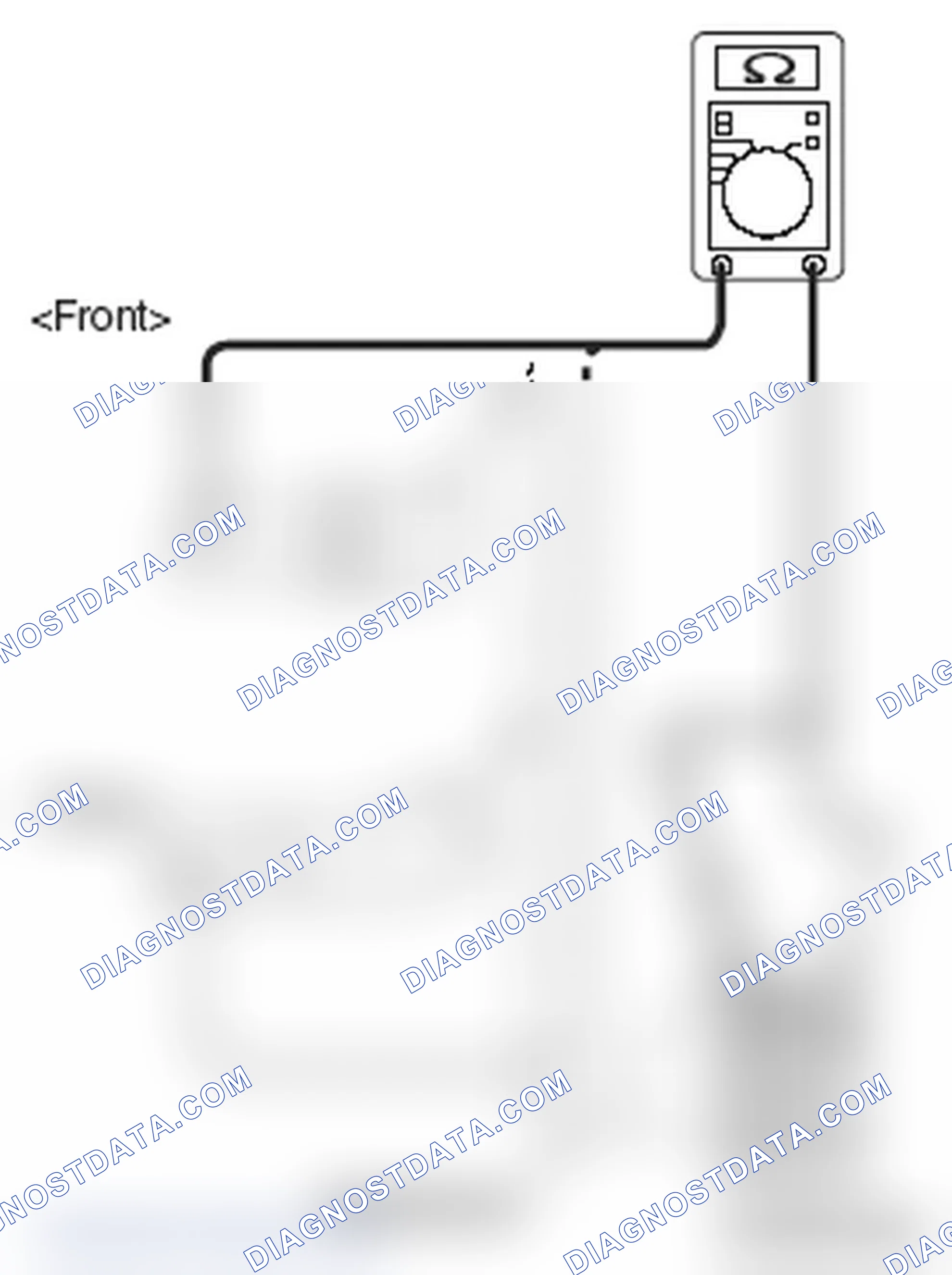 Scheme 133: WHEEL SPEED SENSOR INSULATION CHECK
