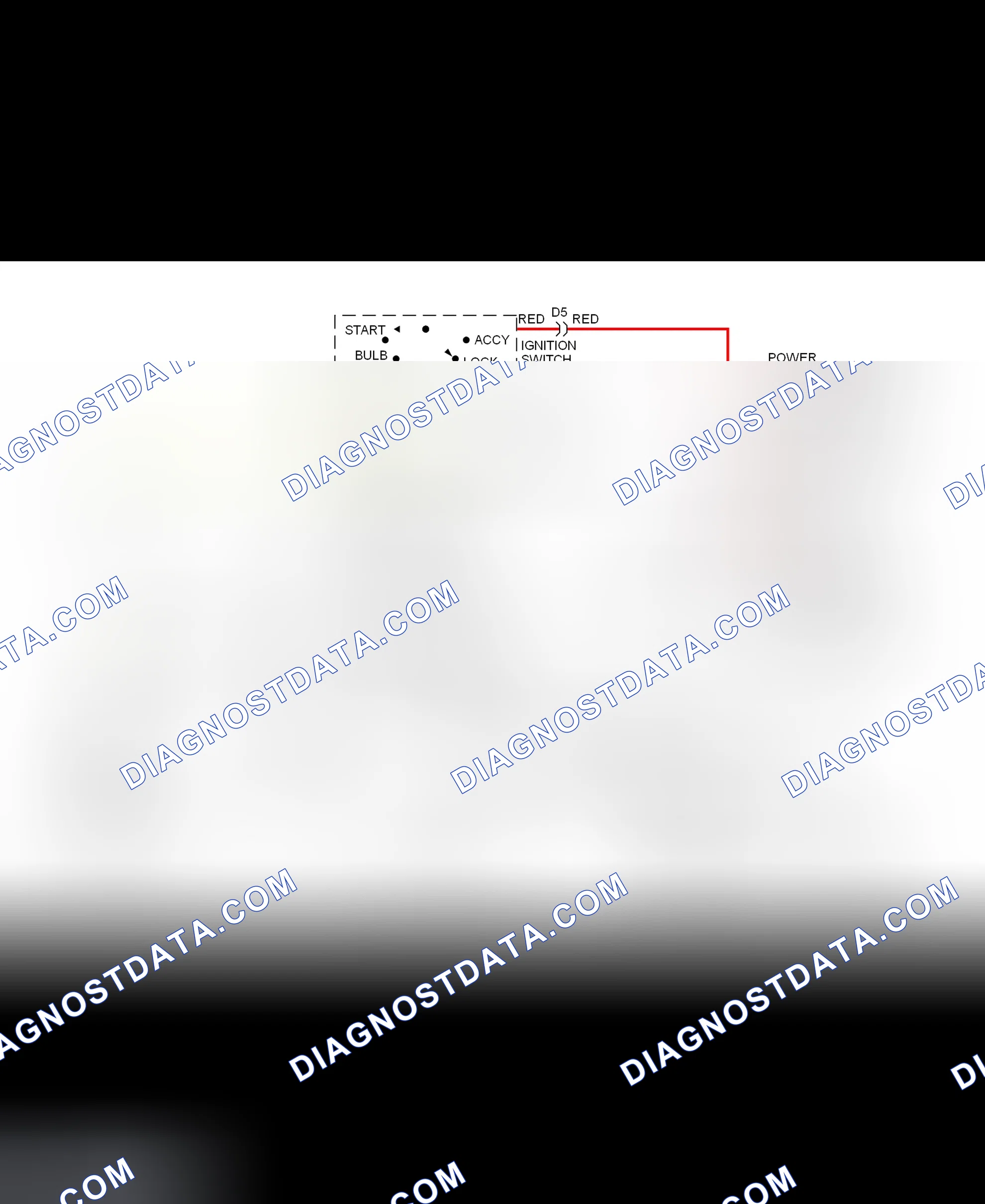 Fig. 20: Starter System Schematic (Grand Prix)