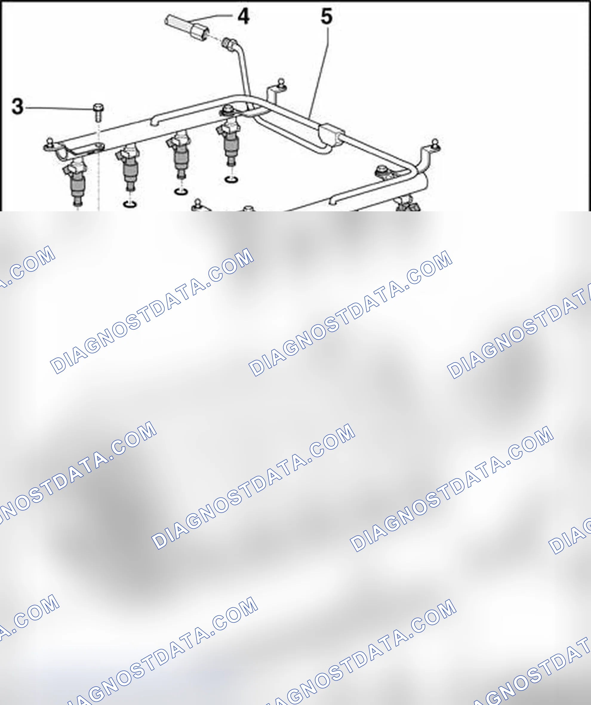 Scheme 564: Intake manifold, assembly overview