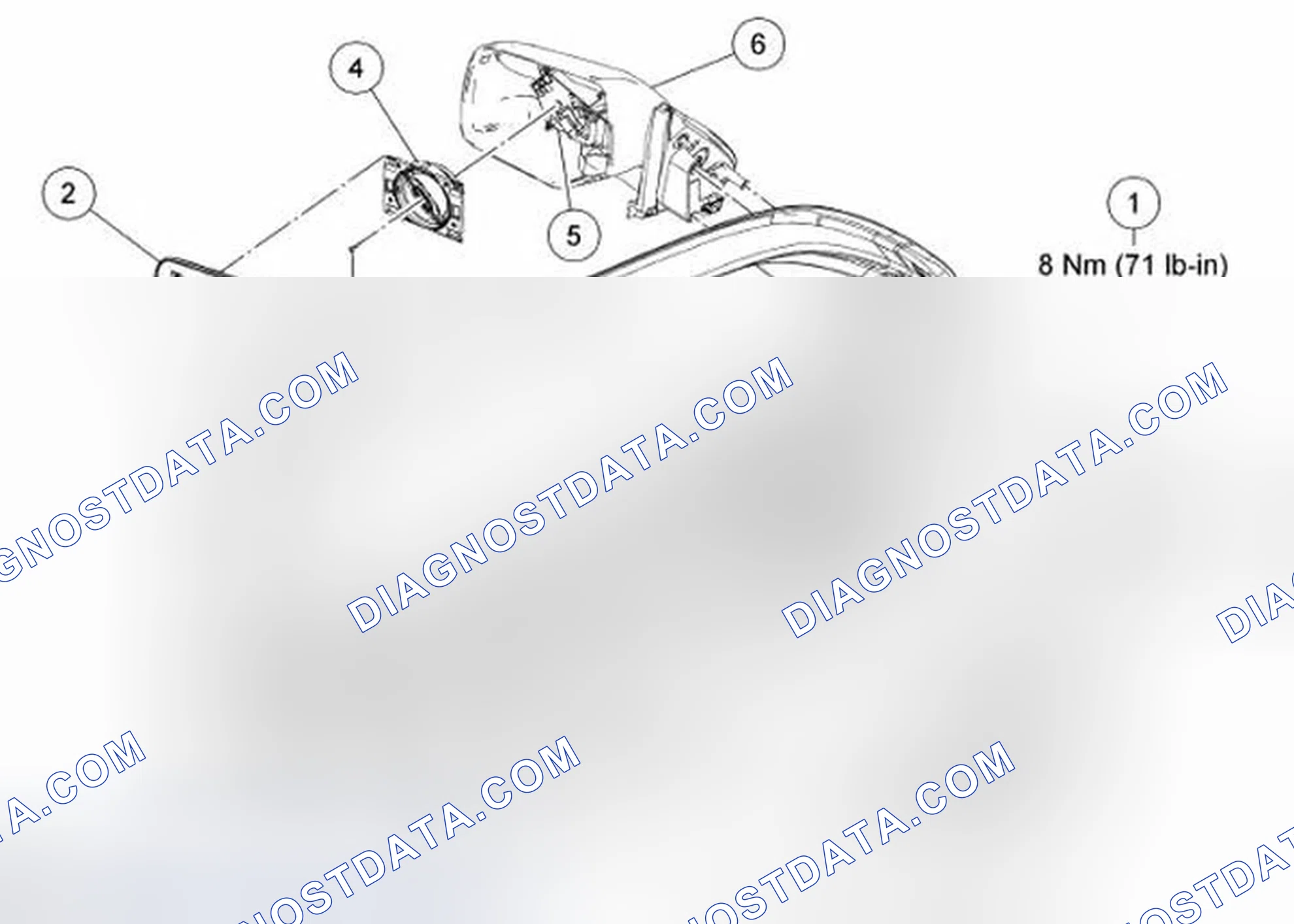 Scheme 38: Exterior Mirrors - Exploded View