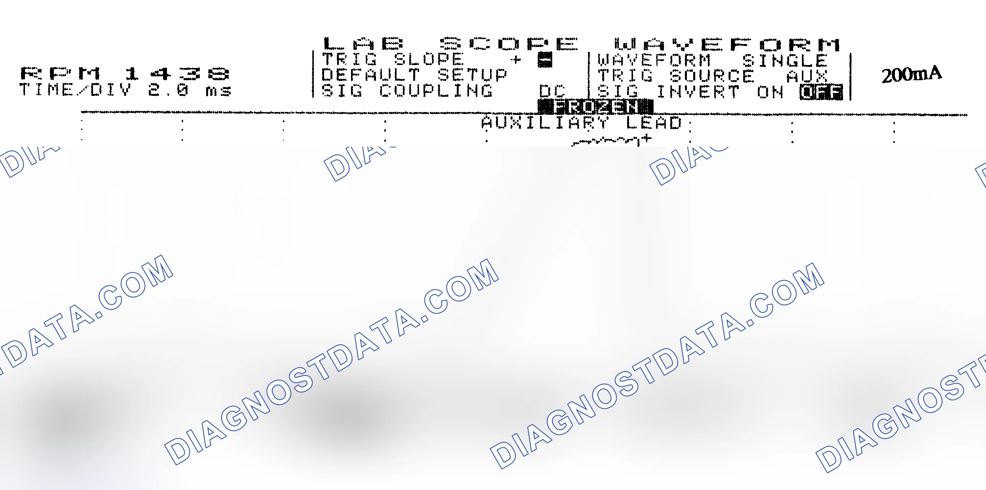 Scheme 15: Single Injector w/Normal Current Flow - Current Pattern