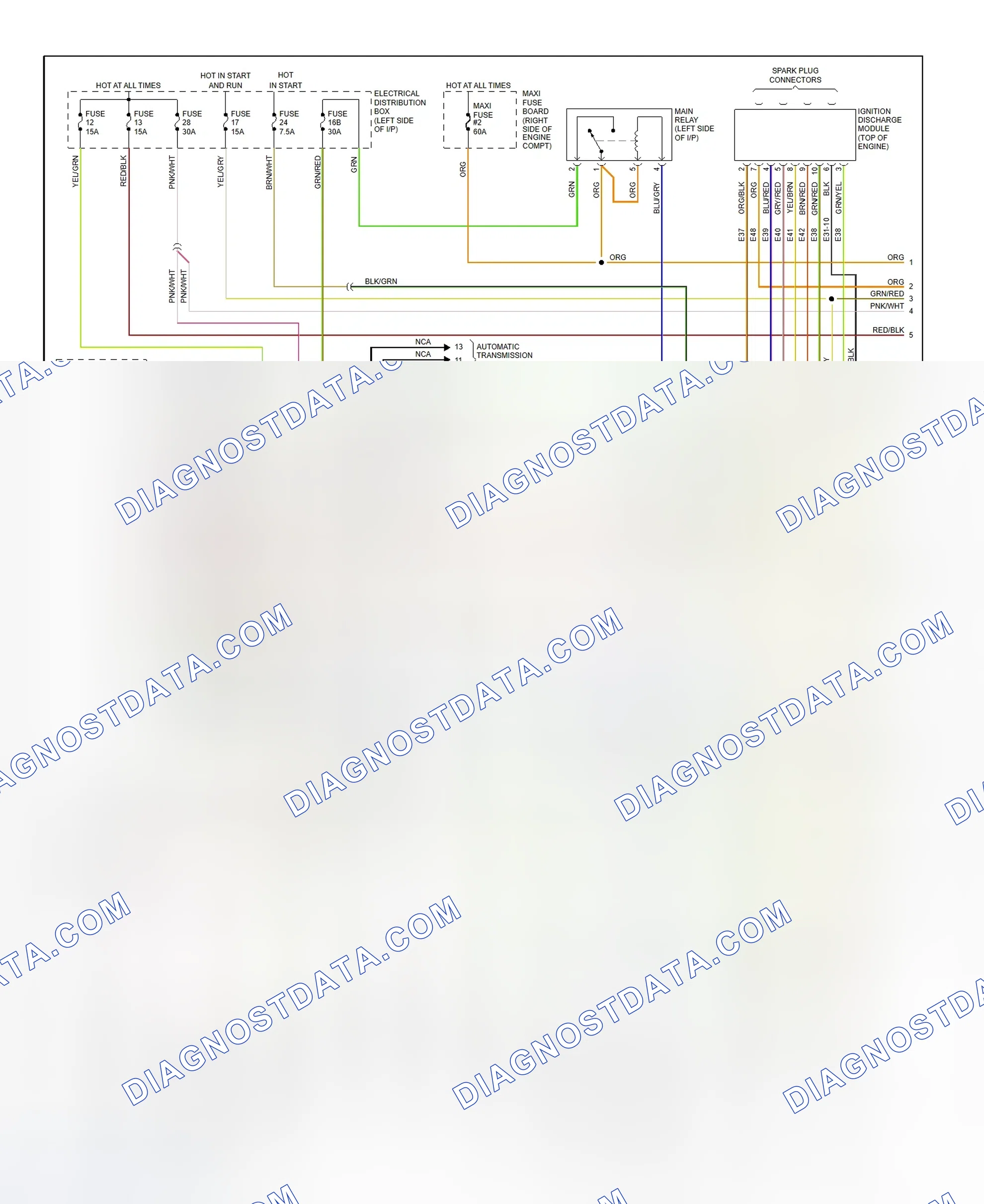 Scheme 30: Wiring Diagram (1 Of 2)