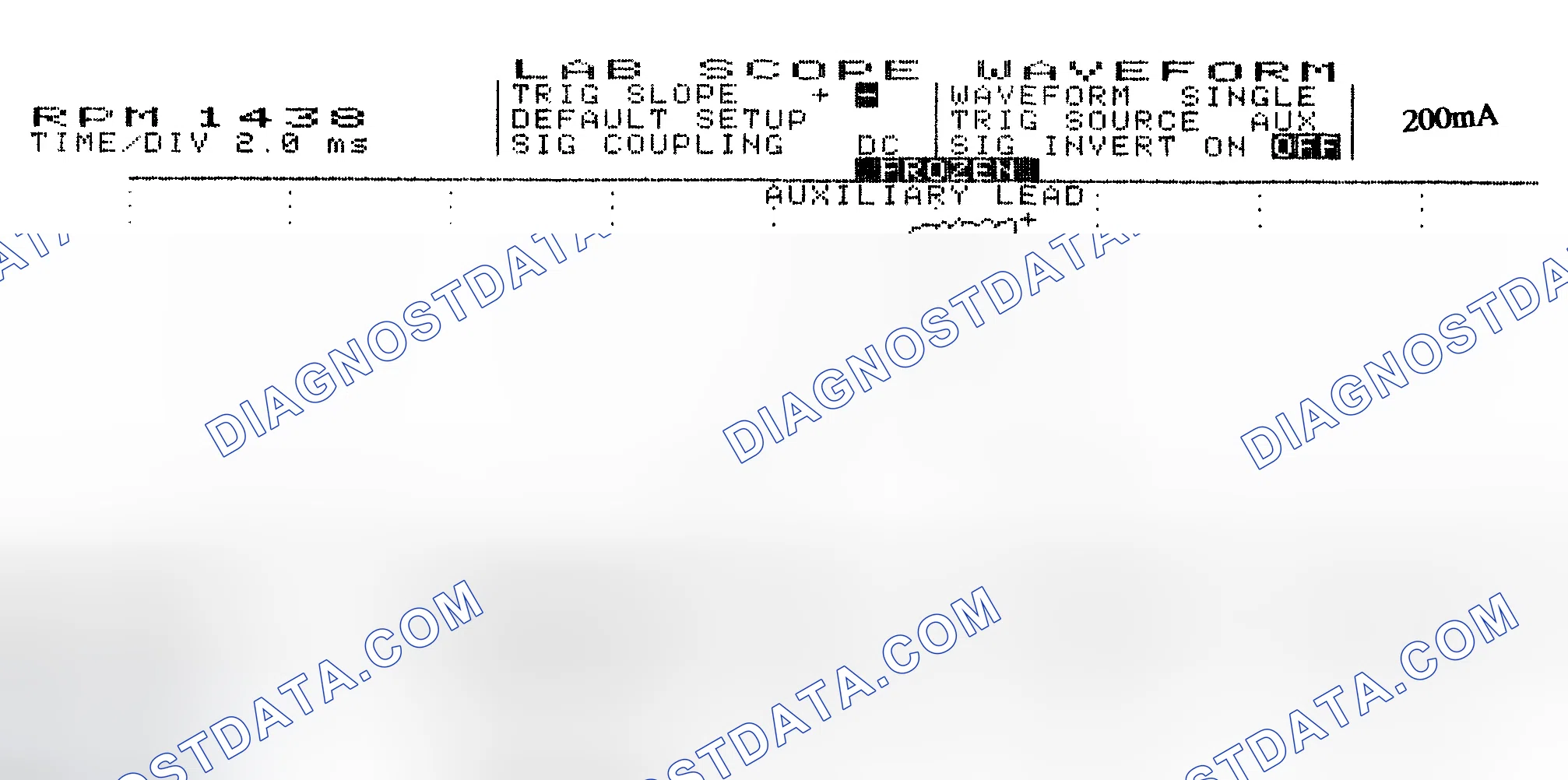 Scheme 15: Single Injector w/Normal Current Flow - Current Pattern