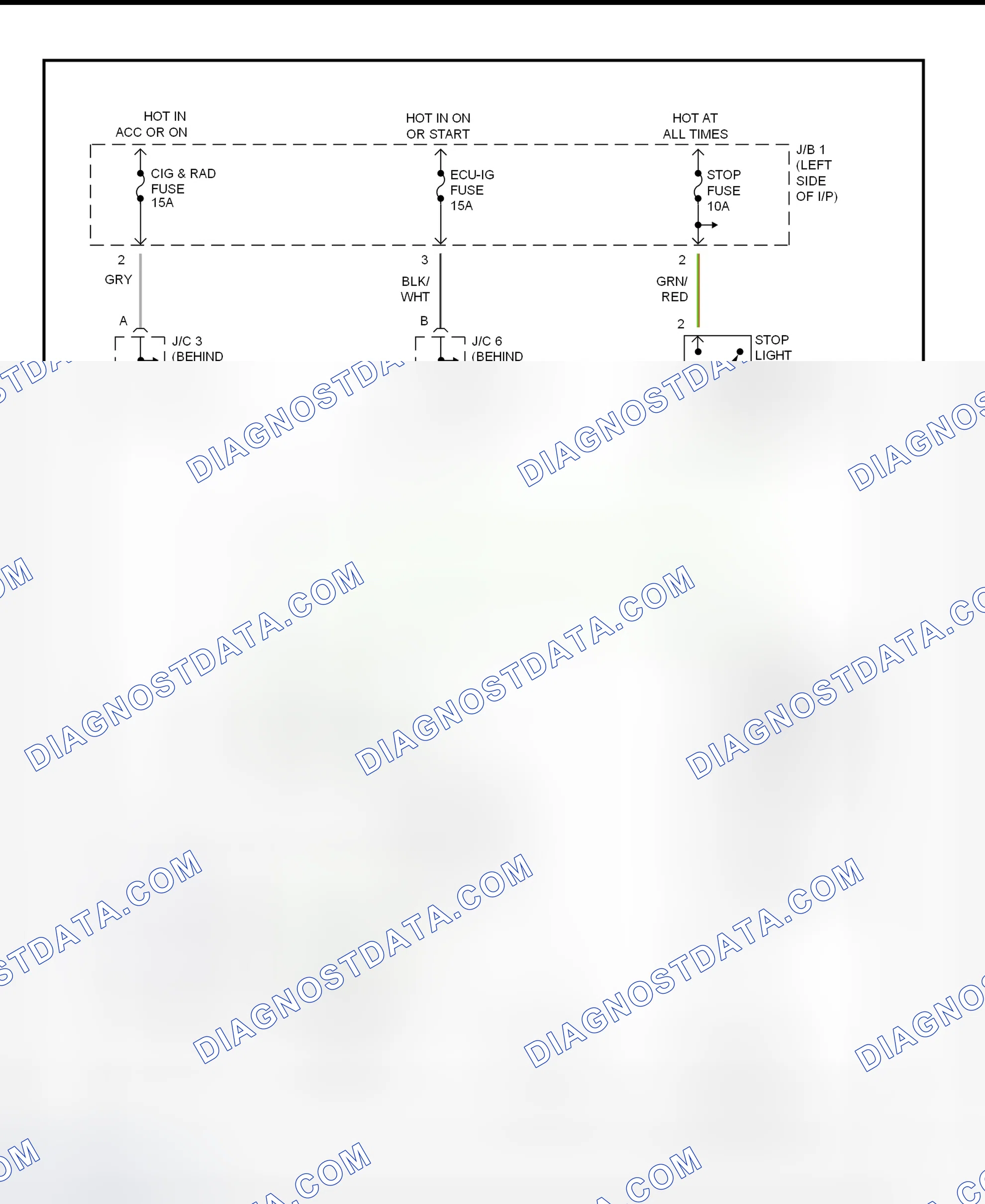 Scheme 14: Shift Interlock System Wiring Diagram (1995-96 Land Cruiser)