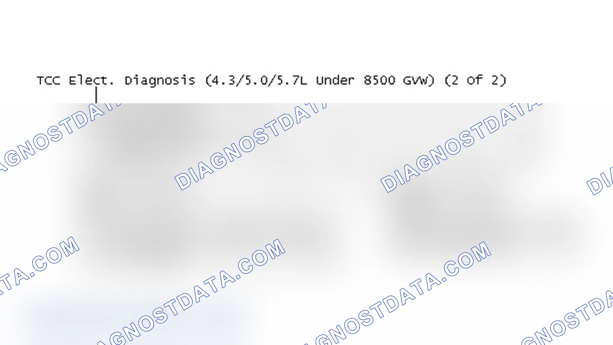 Scheme 132: TCC Elect. Diagnosis (4.3/5.0/5.7L Under 8500 GVW) (2 Of 2)