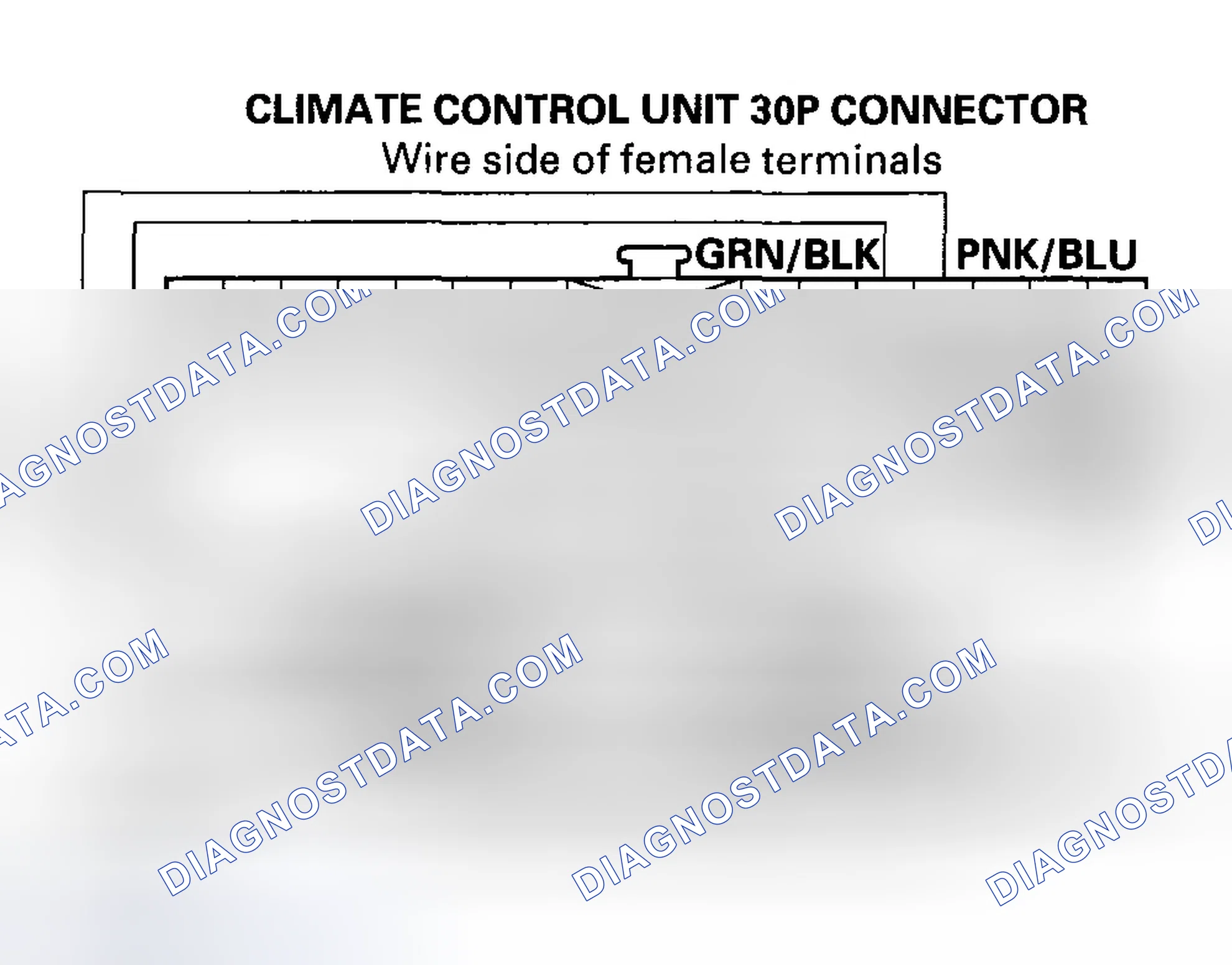 Scheme 28: DTC B1233 or DTC indicator I and AUTO: An Open in the Driver's Air Mix Control Motor Circuit