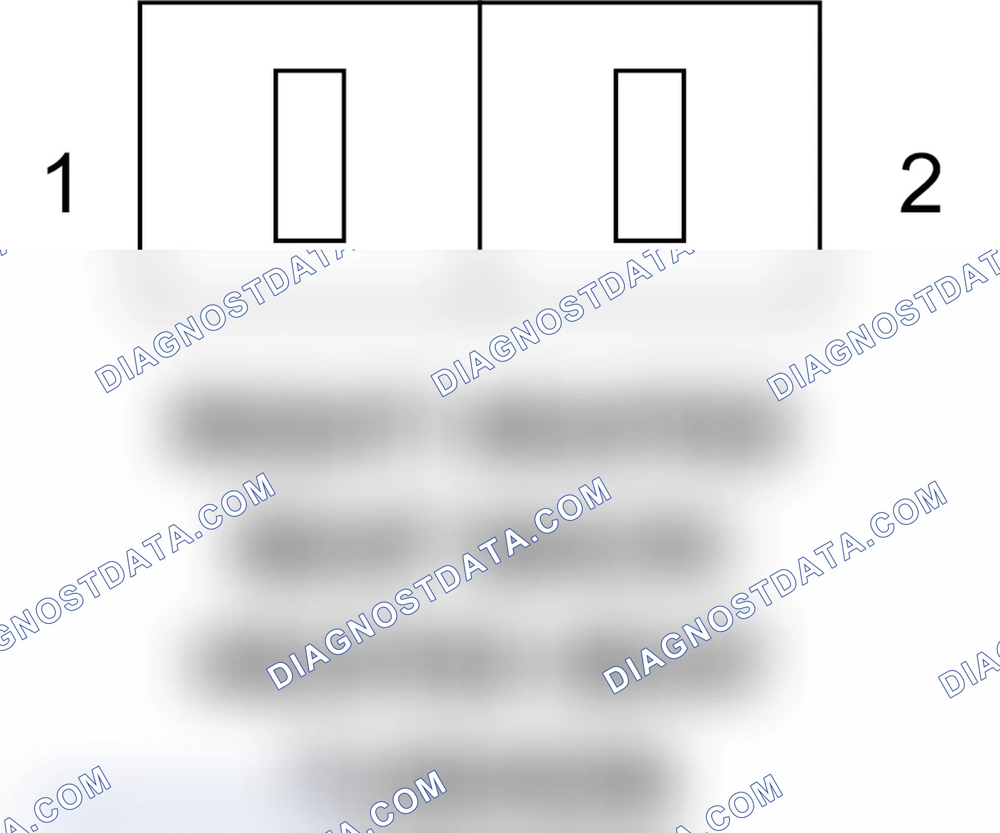 Scheme 216: Right Heated Seat Back Heated Seat Cushion Connector End View