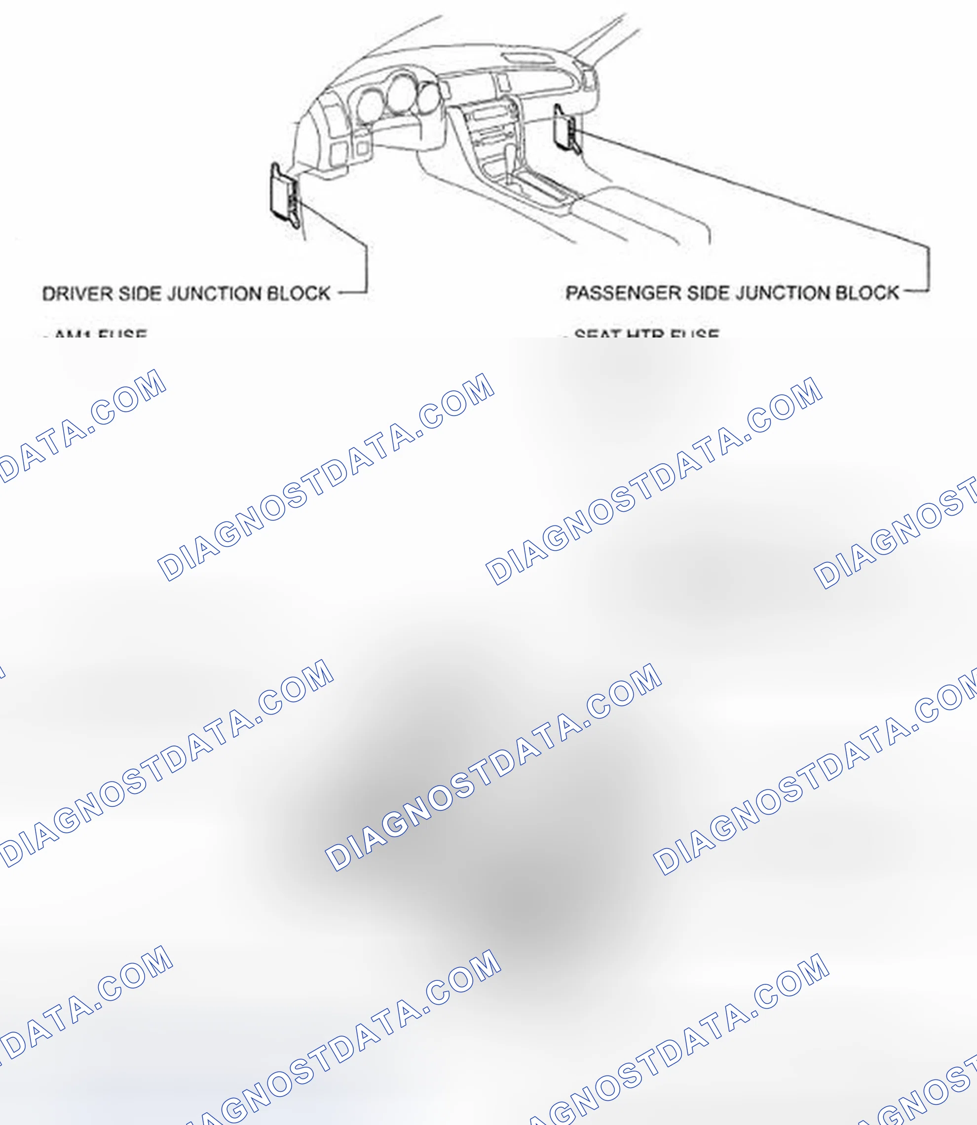 Fig. 37: Identifying Seat Heater System Parts Location