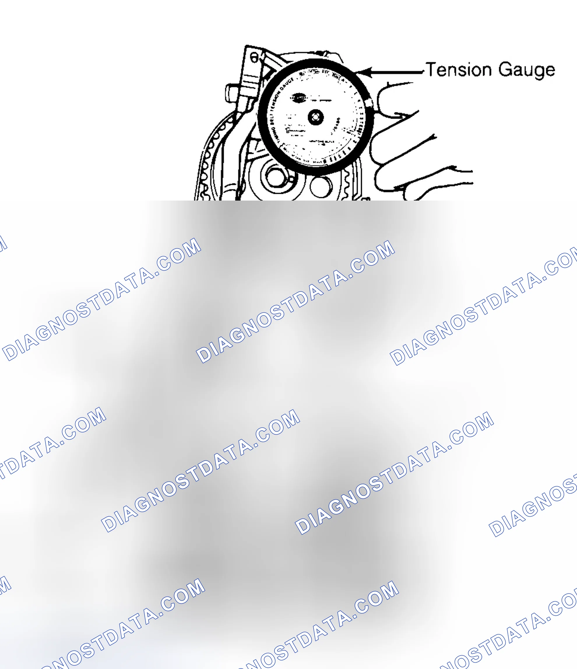 Scheme 3: Adjusting Typical Timing Belt Tension