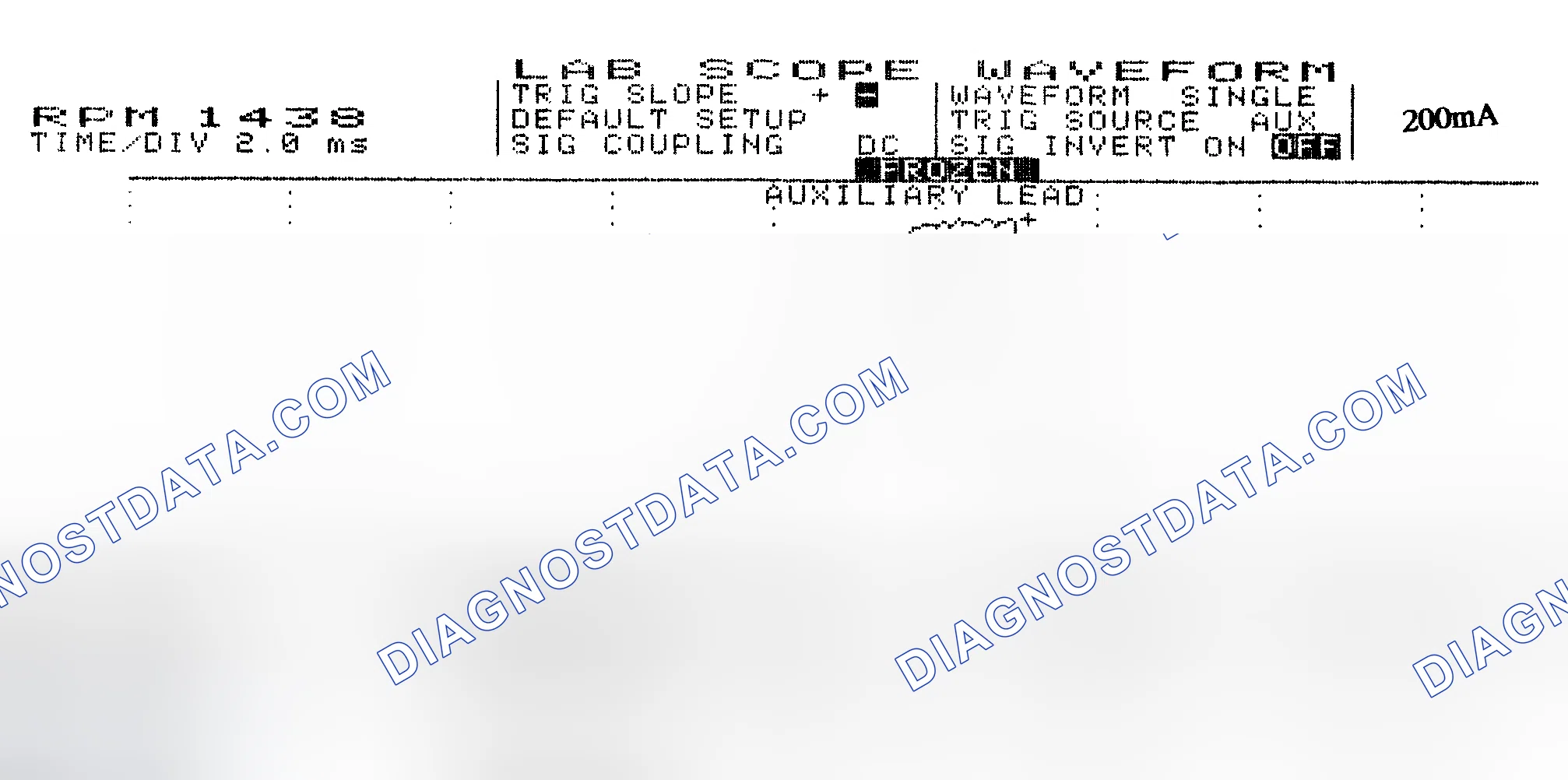 Scheme 15: Single Injector w/Normal Current Flow - Current Pattern