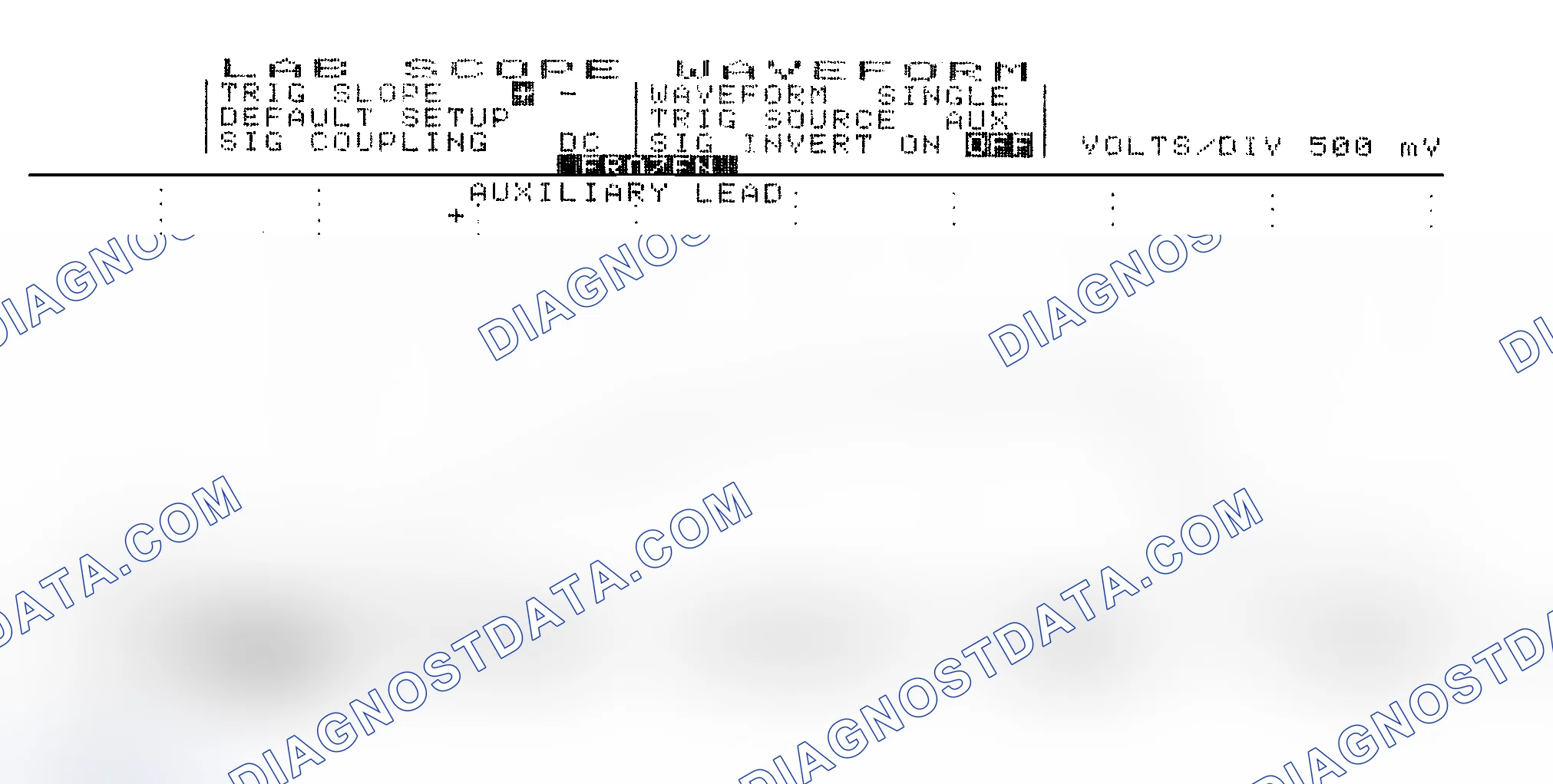 Scheme 14: Single Injector w/Excessive Current Flow - Current Pattern