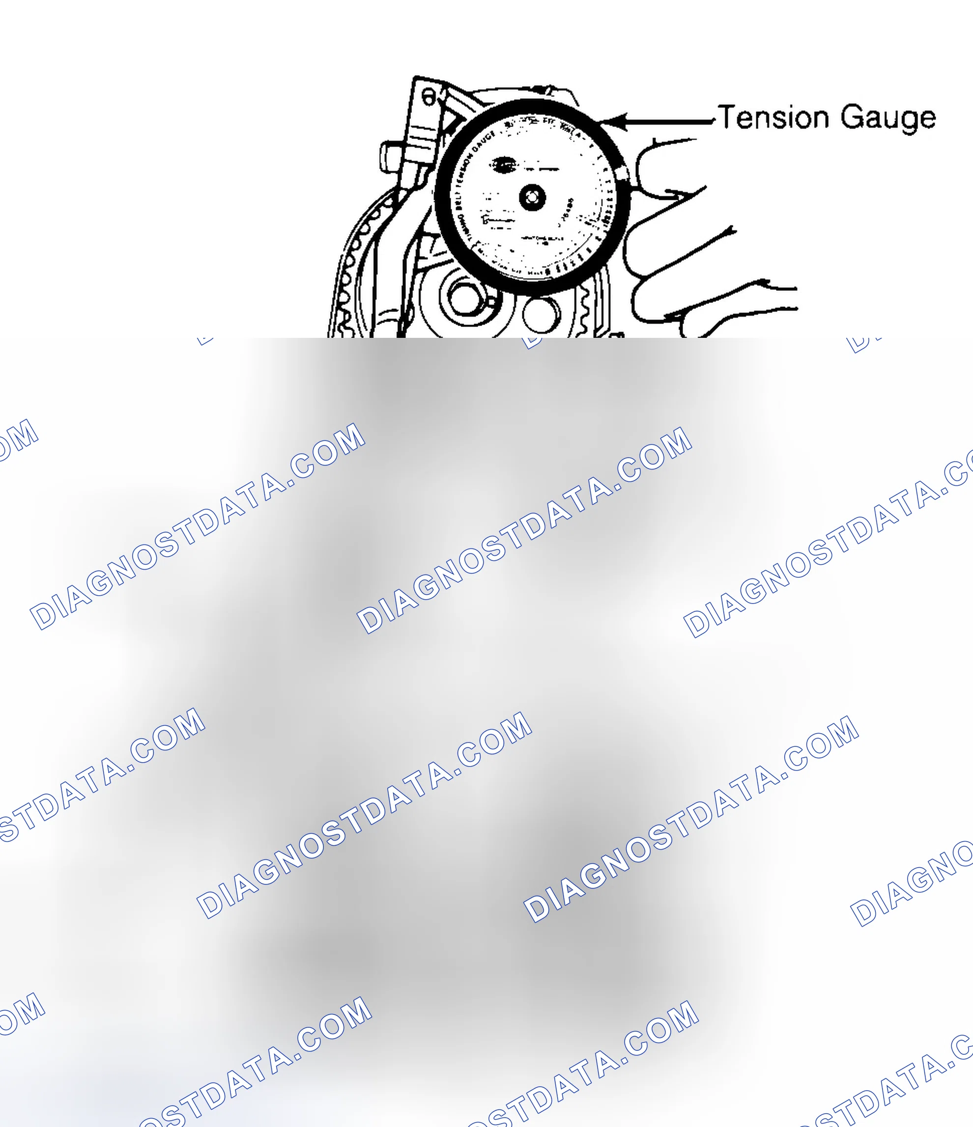 Scheme 3: Adjusting Typical Timing Belt Tension