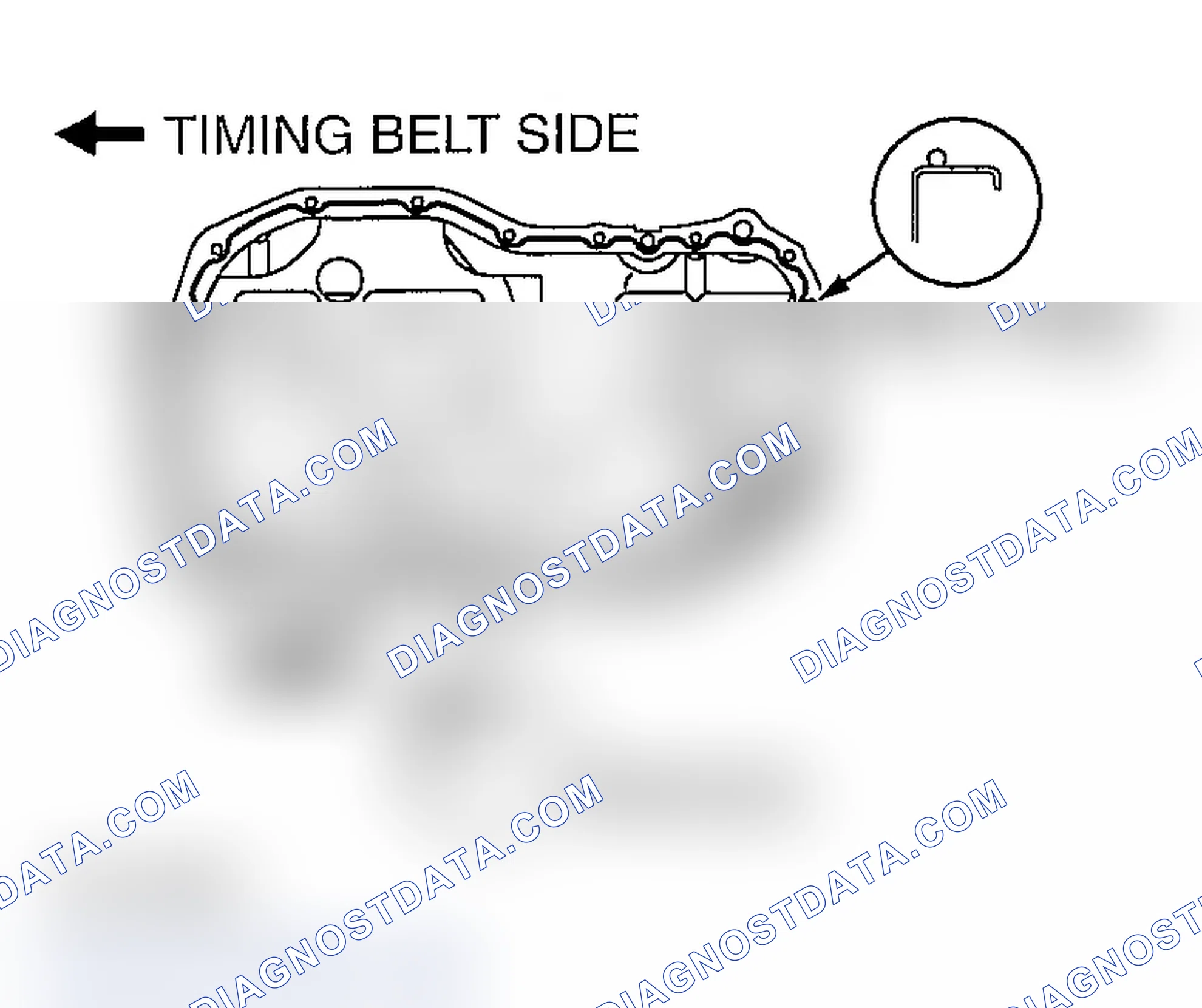Scheme 708: >> K << OIL PAN INSTALLATION