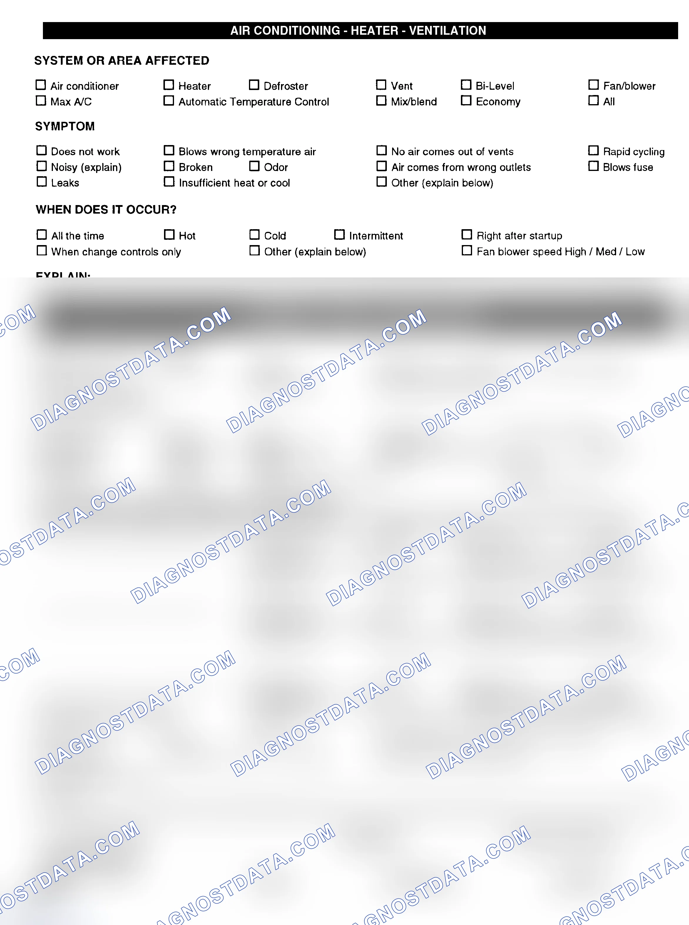 Scheme 4: Symptom Check List - Page 3