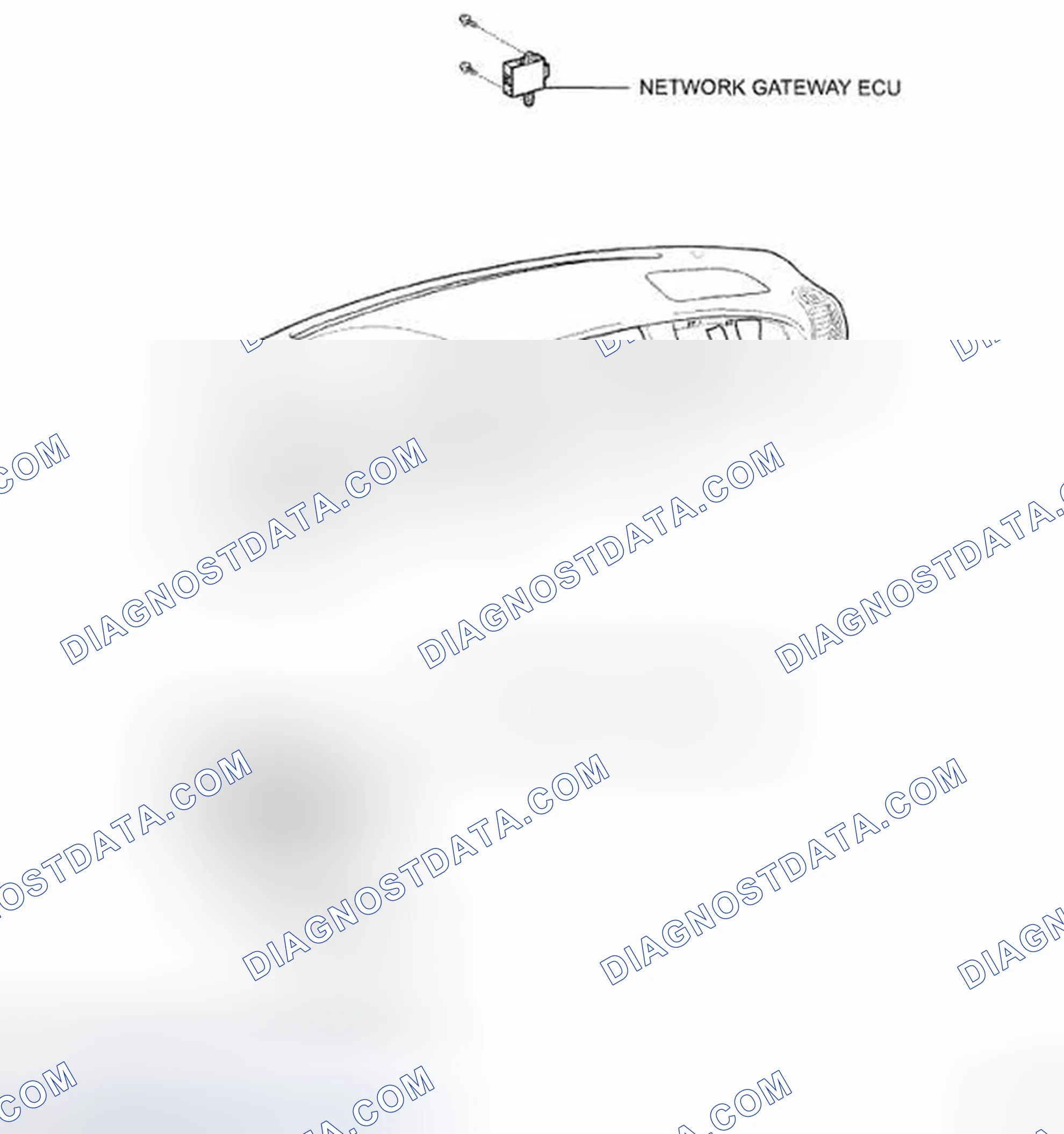 Scheme 121: Identifying Network Gateway ECU Components With Torque Specification (5 Of 5)