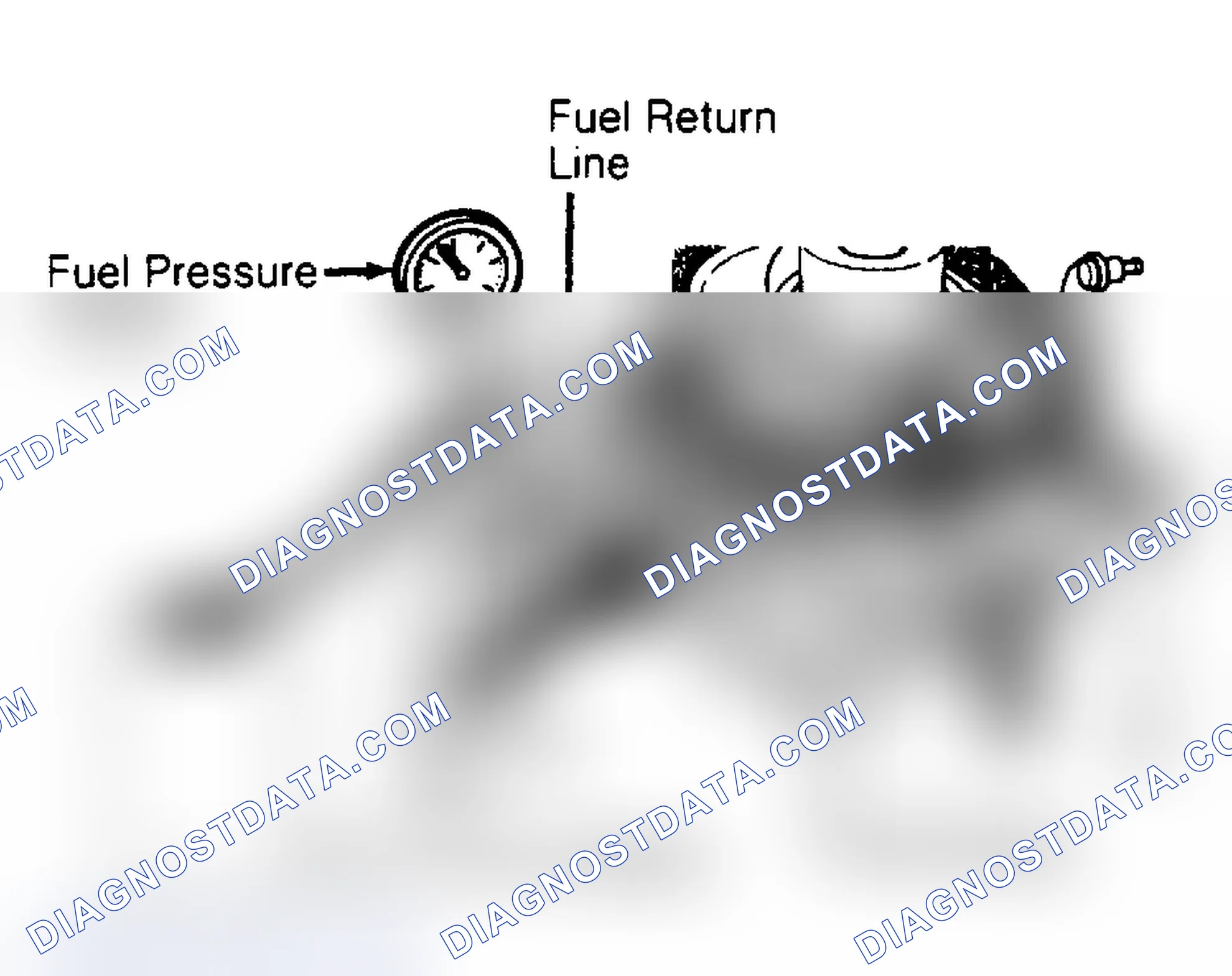 Scheme 150: DR33 (3 of 5) - Connecting Fuel Pressure Gauge To Throttle Body