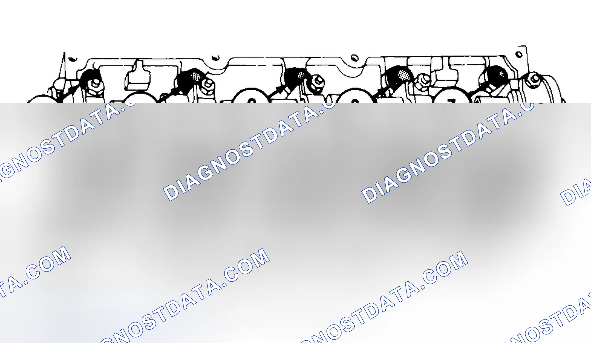 Scheme 7: Typical Cylinder Head Tightening or Loosening Sequence