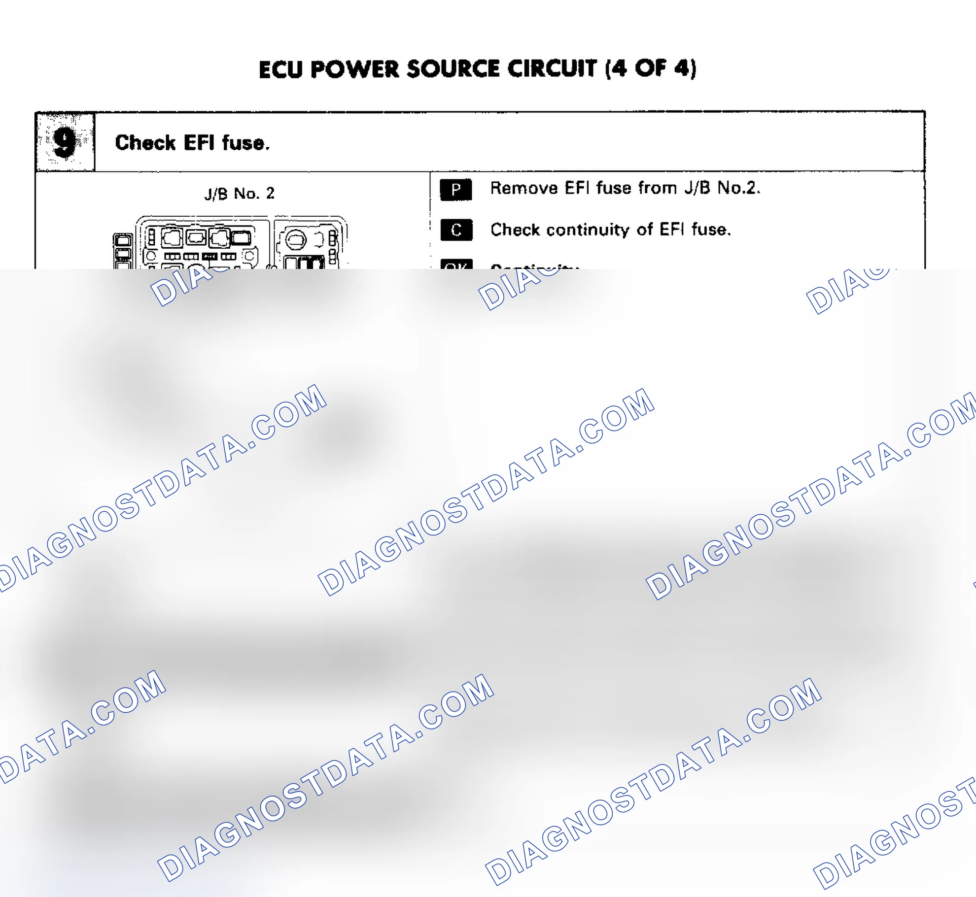 Scheme 45: ECU Power Source Circuit (4 OF 4)
