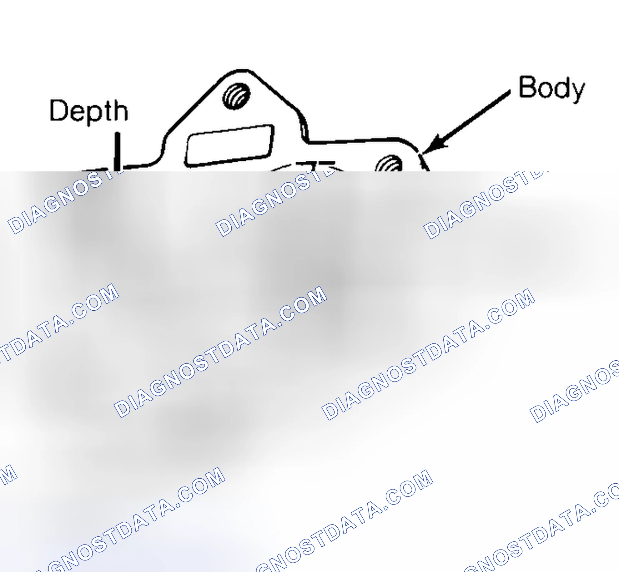 Scheme 35: Measuring Oil Pump Gear Cavity