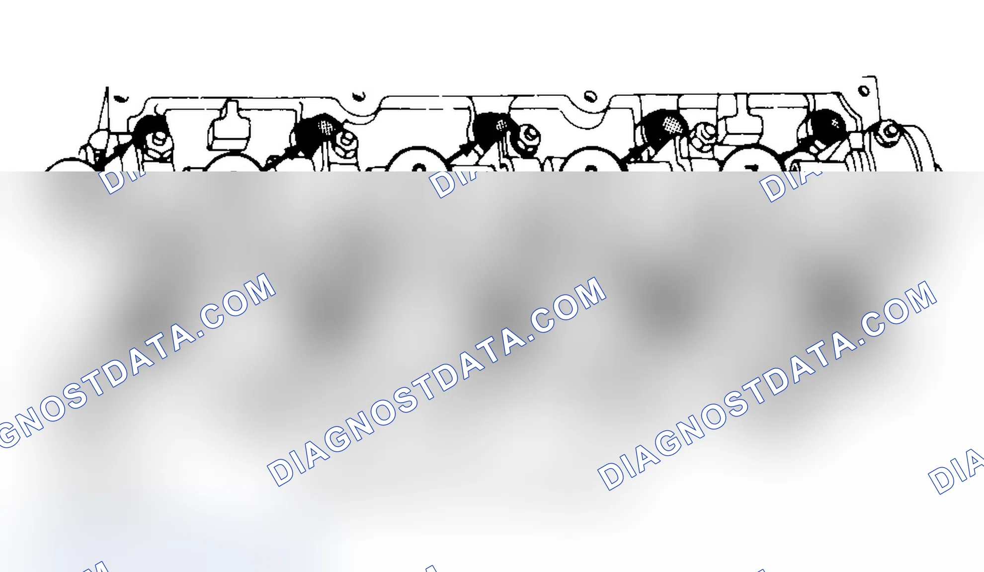 Scheme 3: Typical Cylinder Head Tightening or Loosening Sequence