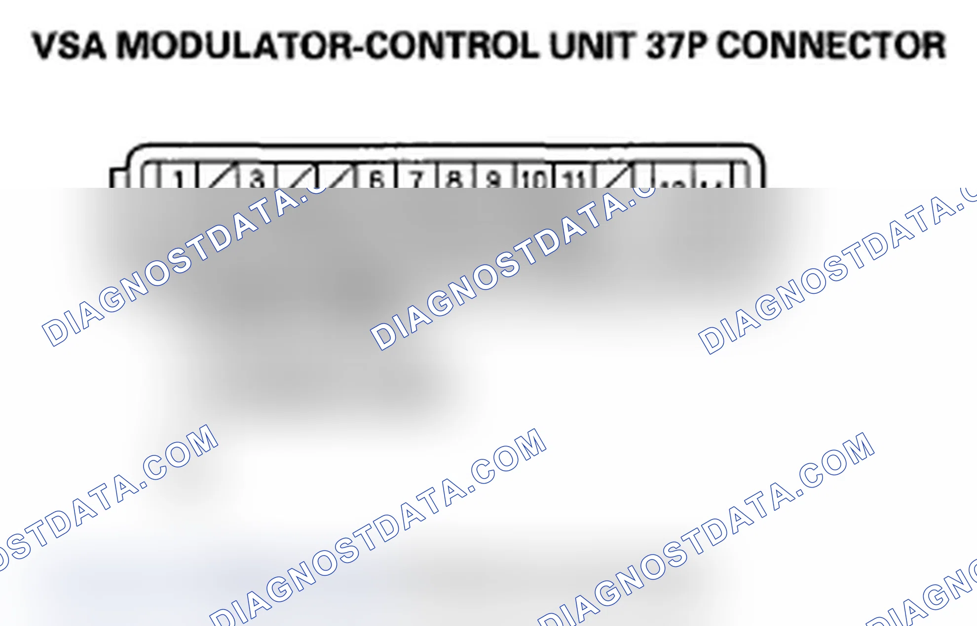 Scheme 134: DTC U0122: F-CAN Malfunction (ECM/PCM-VSA Modulator-Control Unit)