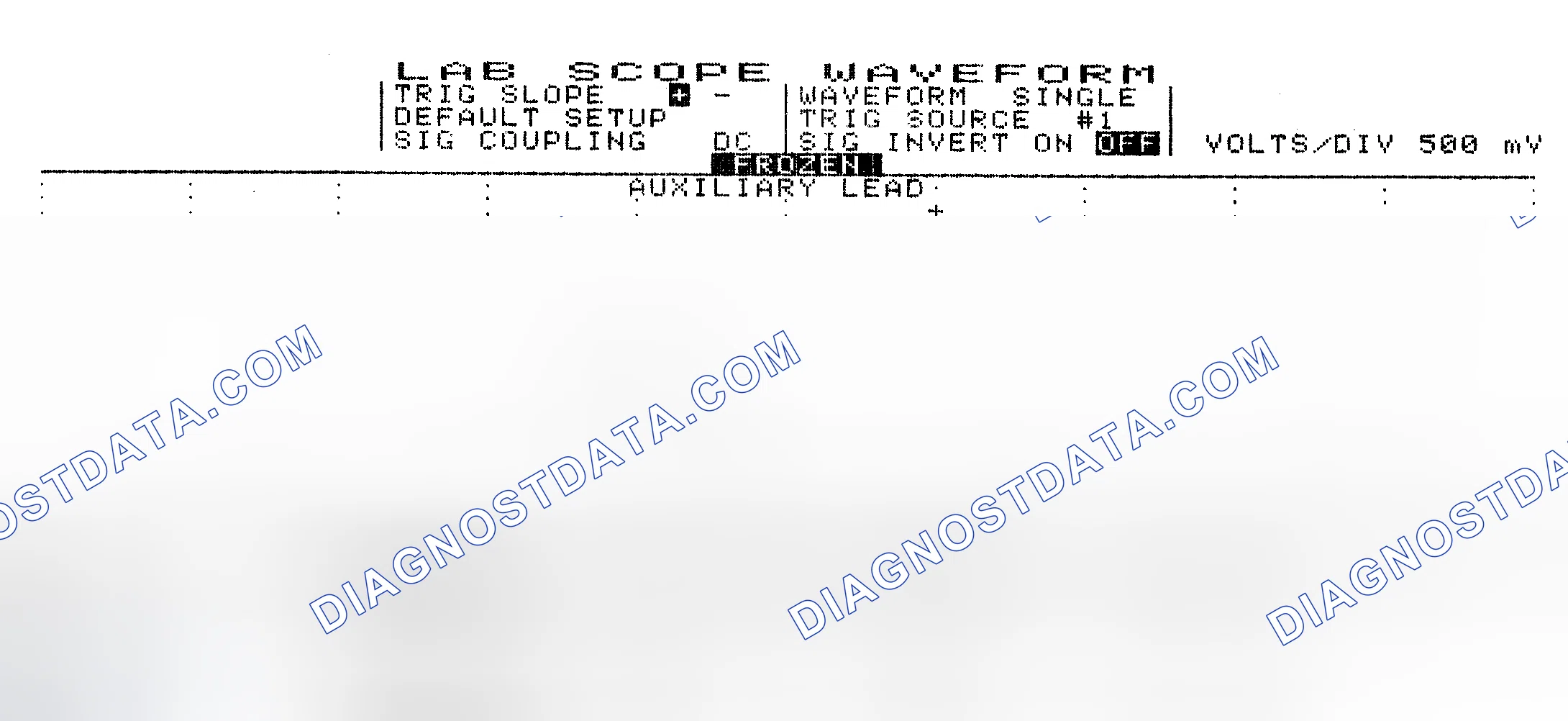 Scheme 10: Single Injector w/Excessive Current Flow - Current Pattern
