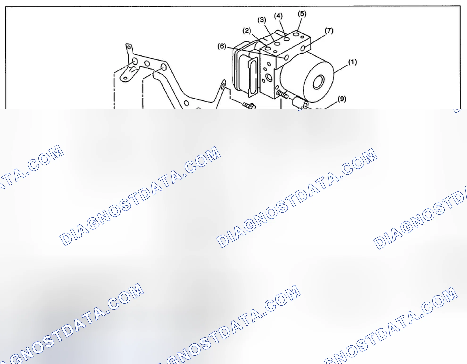 Scheme 156: VDC CONTROL MODULE&HYDRAULIC CONTROL UNIT (VDCCM&H/U)