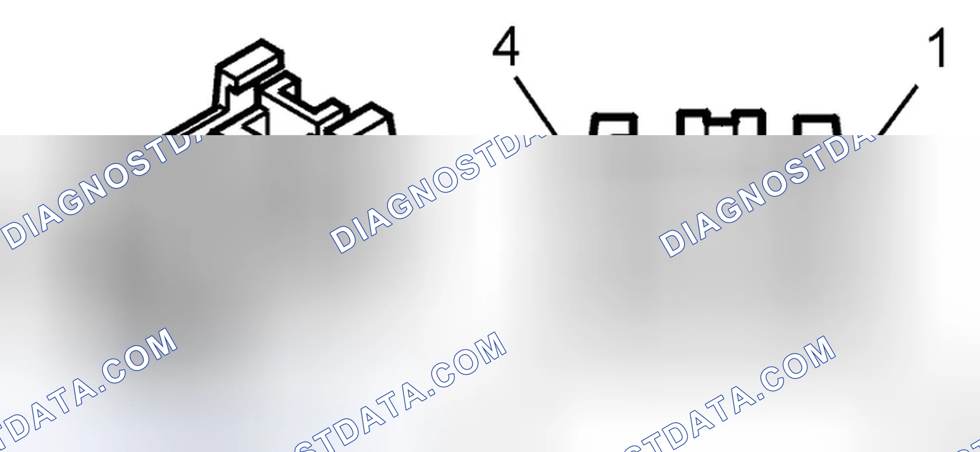 Scheme 261: Resistance values, fuel level sensor