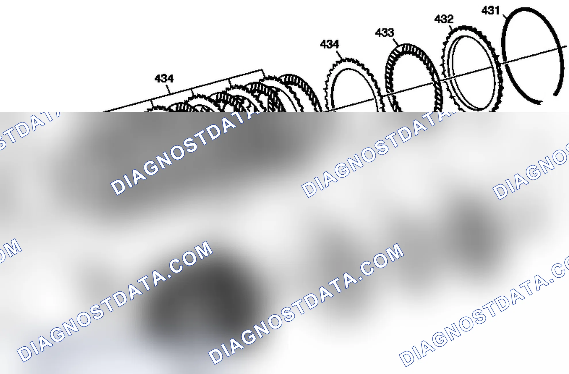 Scheme 230: 4-5-6 (w/Turbine Shaft) Clutch Assembly