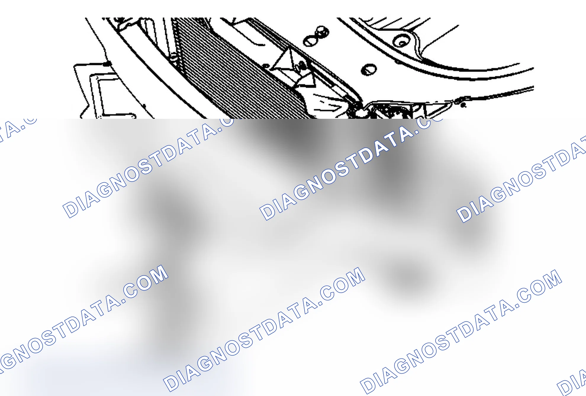 Scheme 23: Radiator Air Side Baffle and Deflector Replacement (Left)