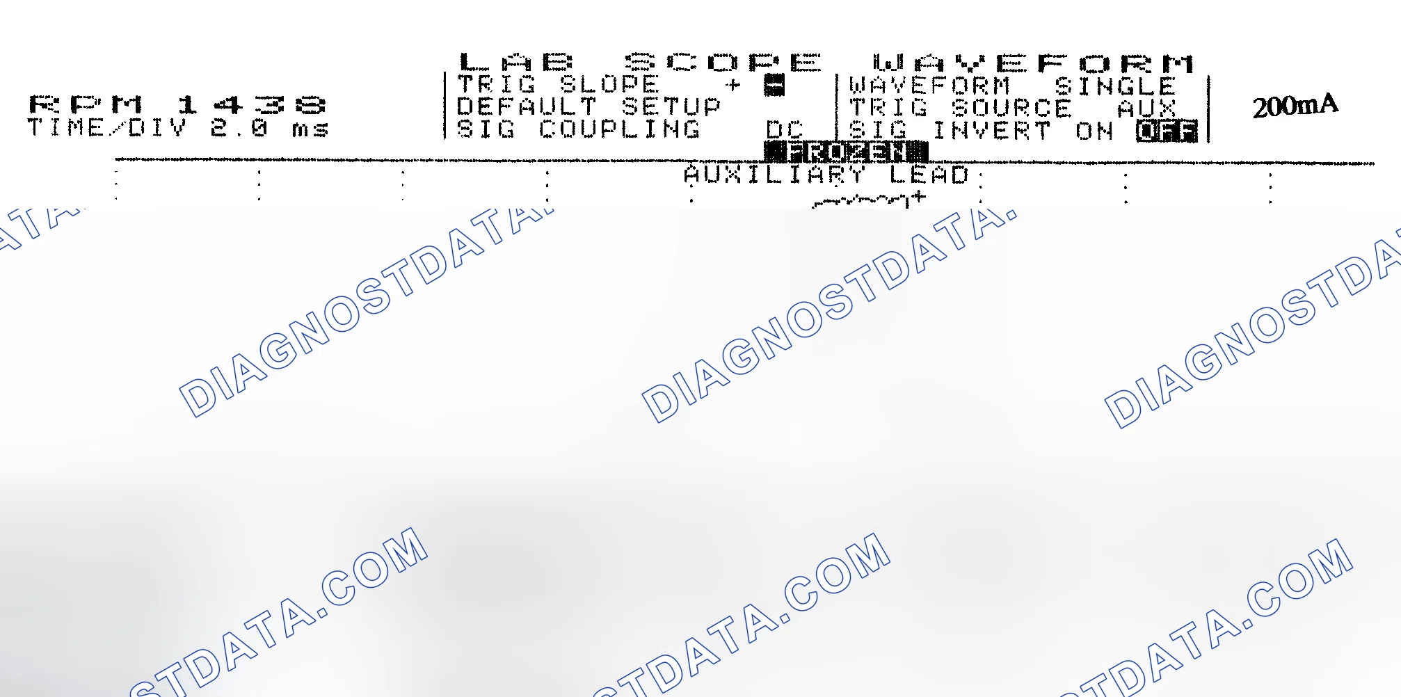 Scheme 15: Single Injector w/Normal Current Flow - Current Pattern