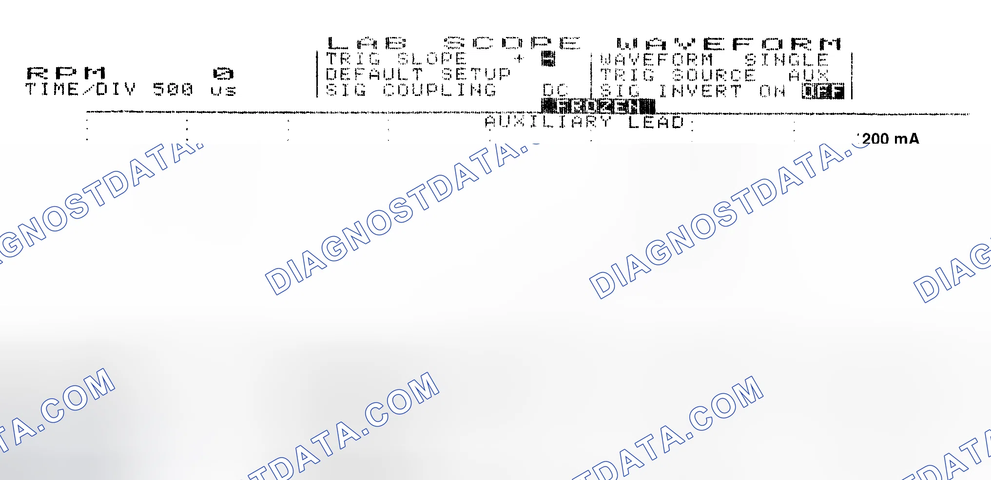 Scheme 17: Single Injector w/Normal Current Flow - Current Pattern