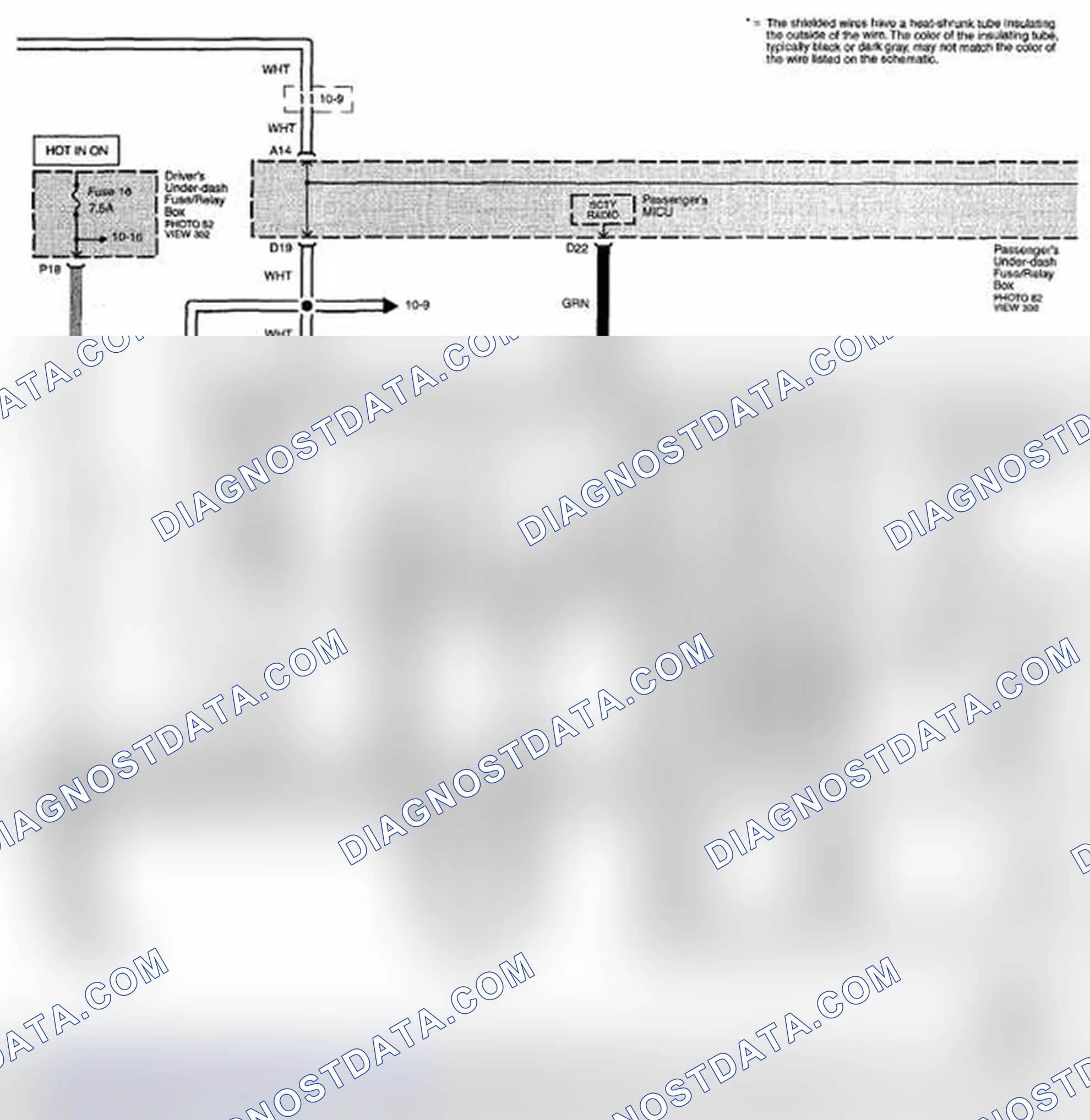 Scheme 331: Navigation System Circuit Diagram - AcuraLink (Page 156-8)