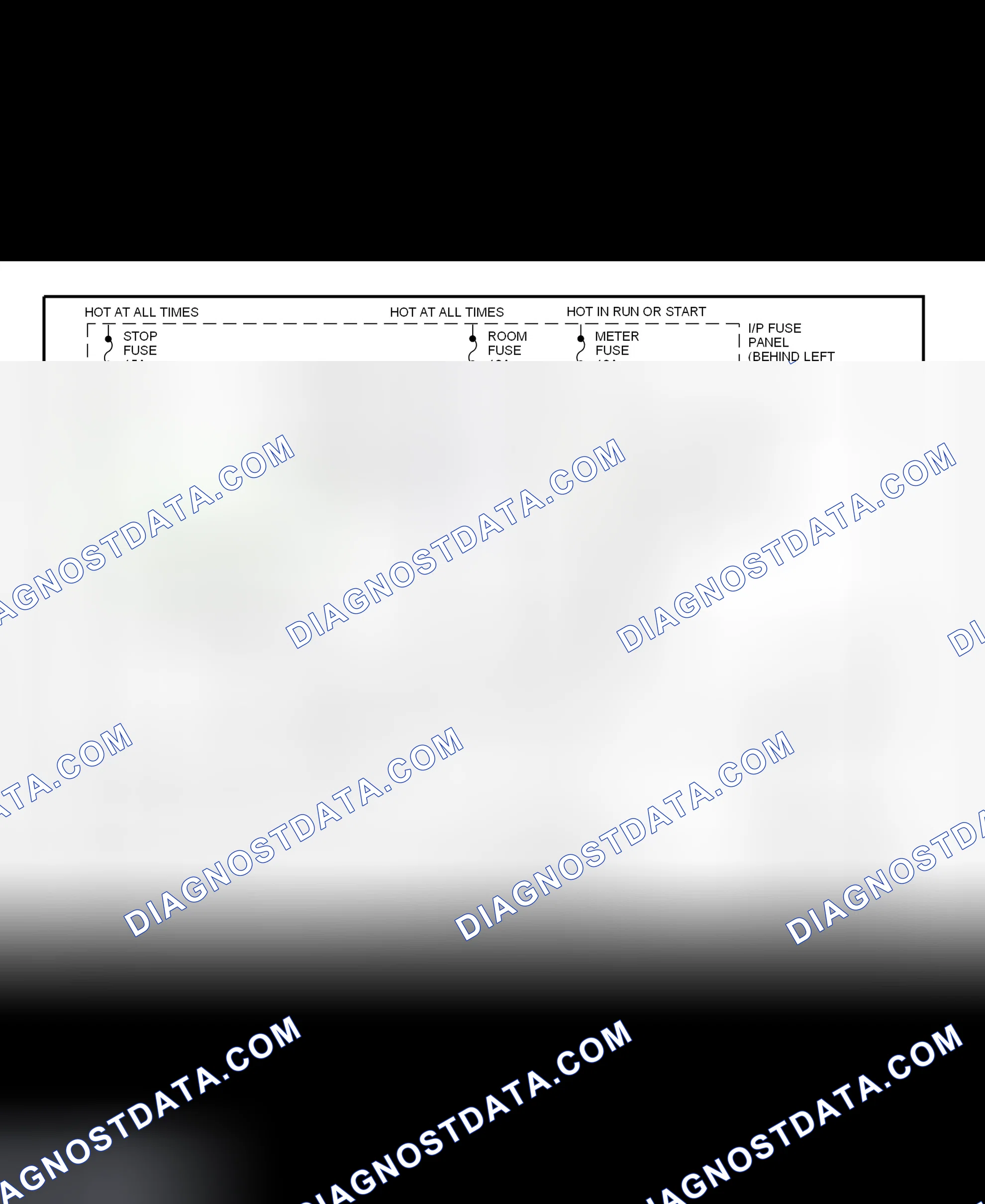 Scheme 125: Shift Interlock System Wiring Diagram (1997-98 Escort & Tracer)